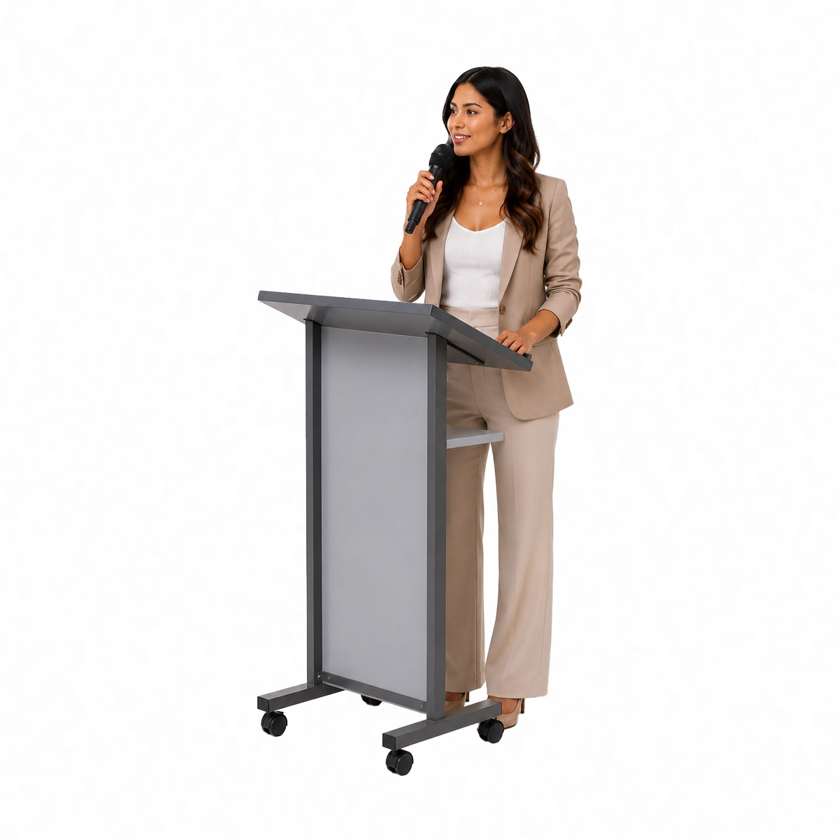 Mobile Coloured Lectern