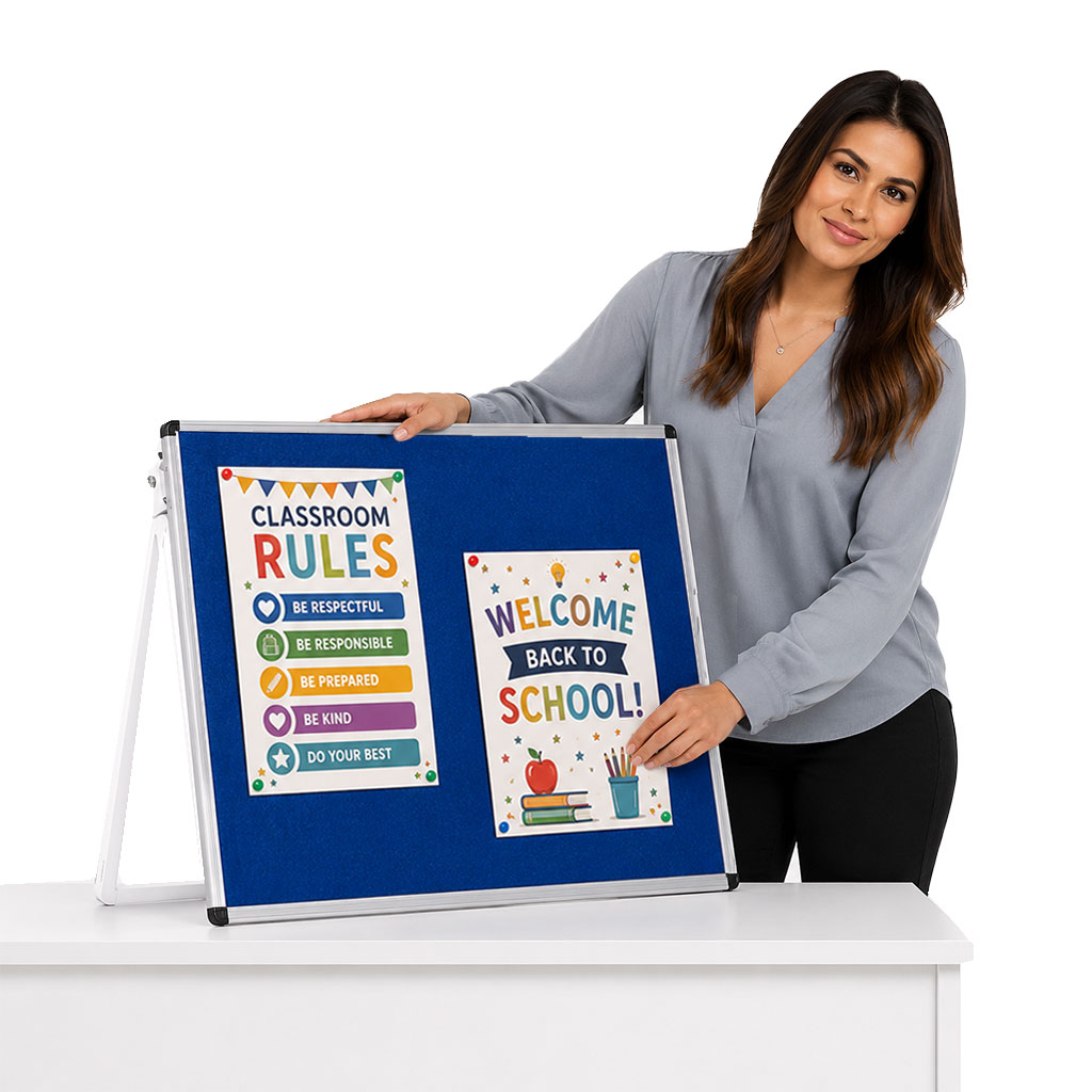 Tabletop Exhibition Display Pinboard 600 x 800 mm