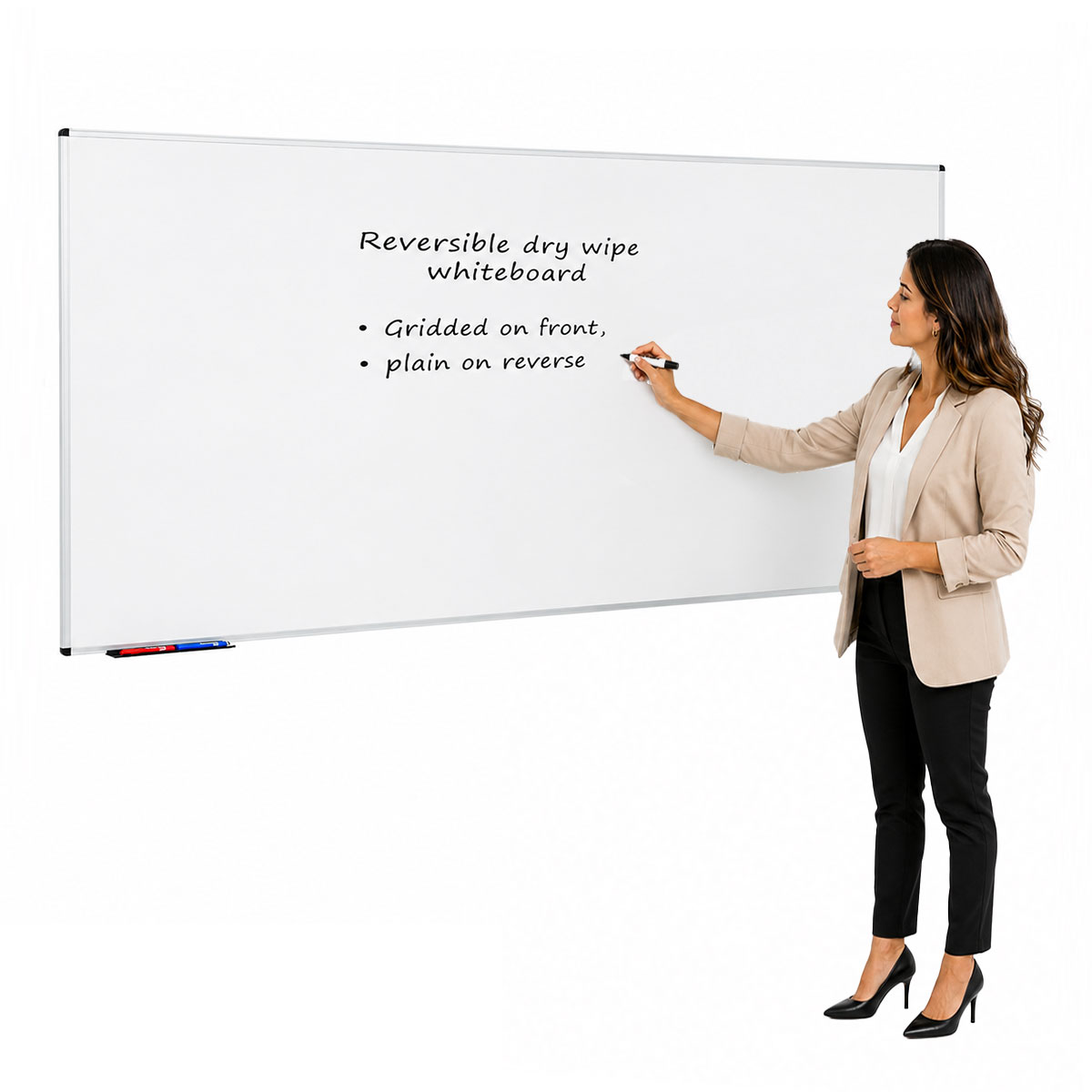 Drywipe Non-Magnetic Whiteboard