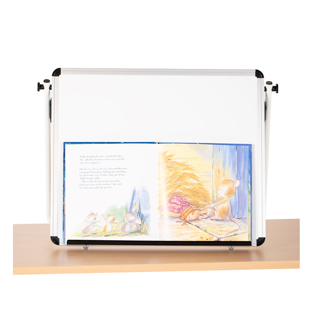 Large Junior Magnetic Desktop Easel with Big Book Ledge Support Large Junior Magnetic Desktop Easel with Big Book Ledge Support