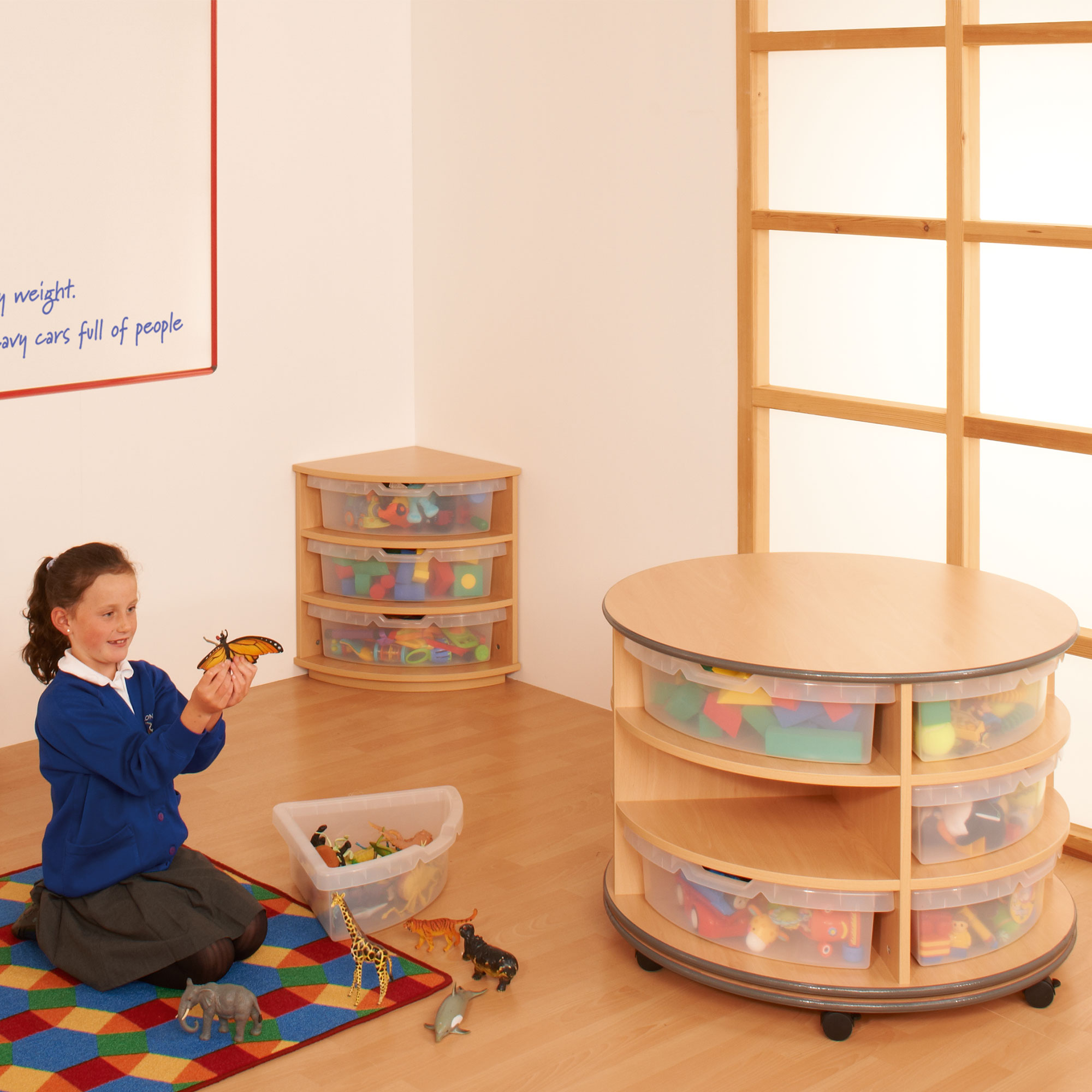 Childrens Quadrant Storage - Circular Unit