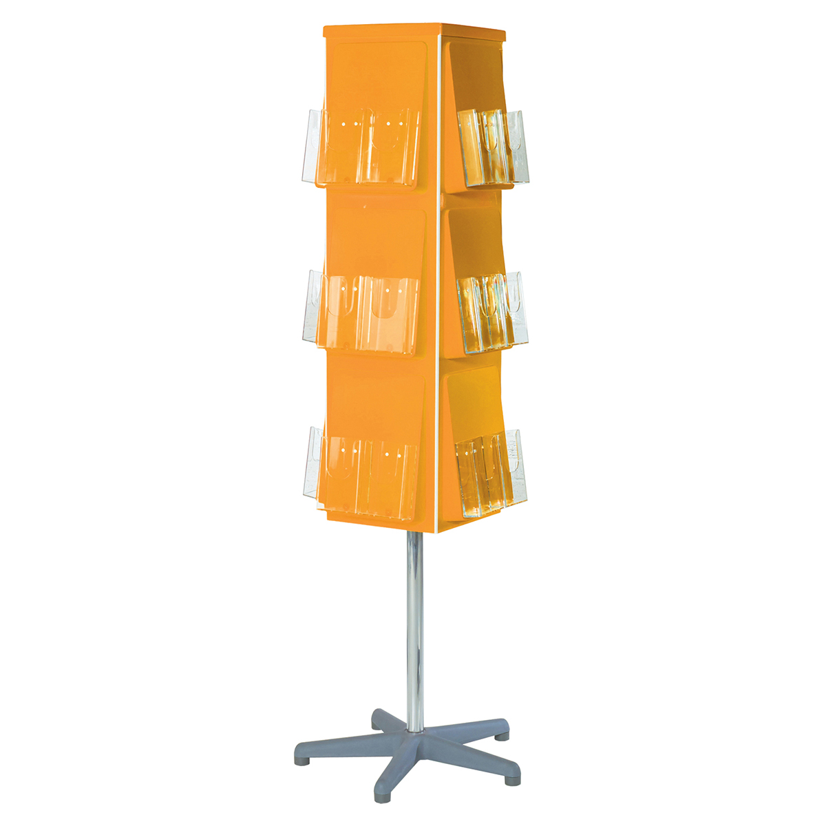 Vibrant 4 Sided Revolving Panorama Dispenser 