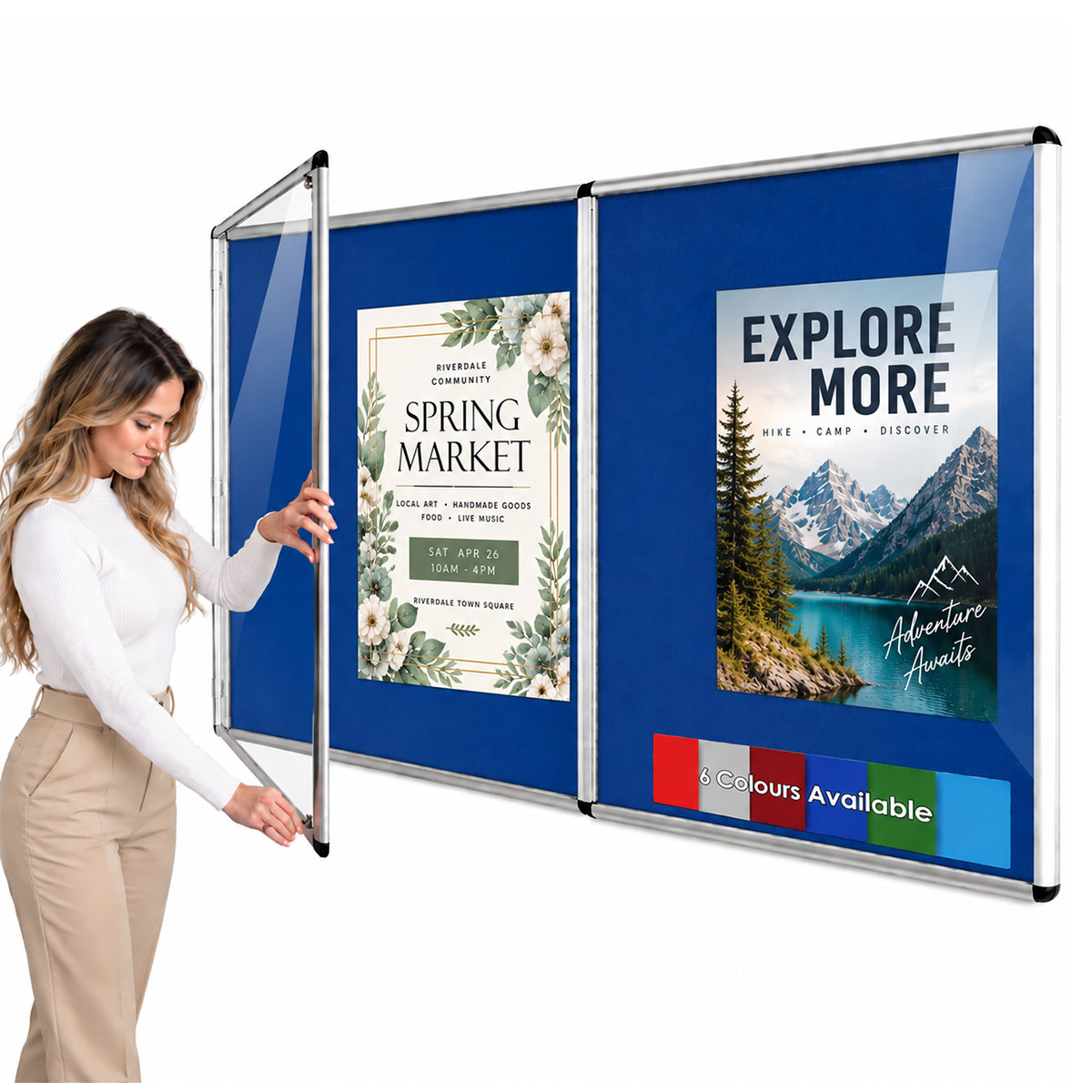 Tamperproof Lockable Noticeboard