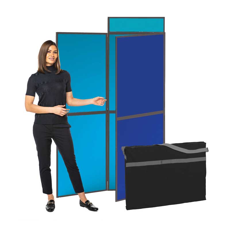 TruBlue® Panel Folding Display Kit