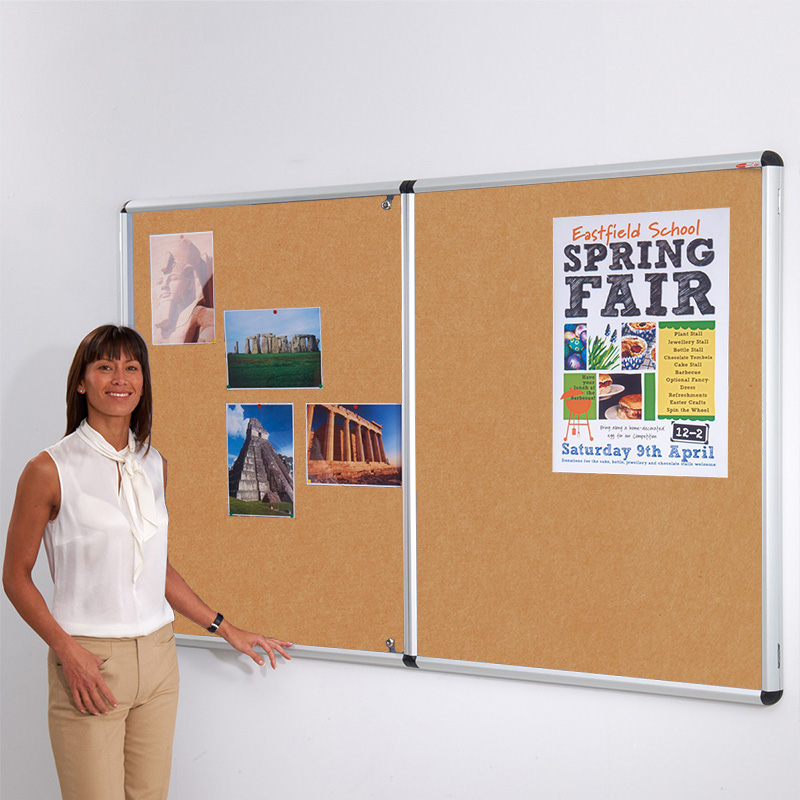 Firewall® Premier Tamperproof Noticeboard - Side Hinged Firewall® Premier Tamperproof Noticeboard - Side Hinged