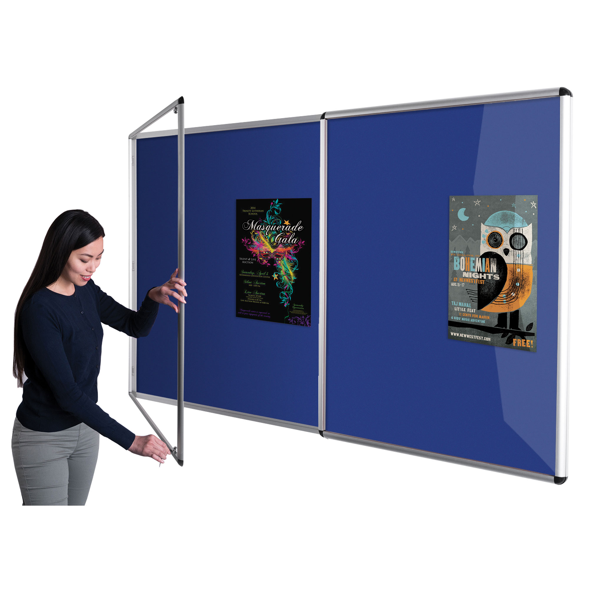 Tamperproof Lockable Noticeboard