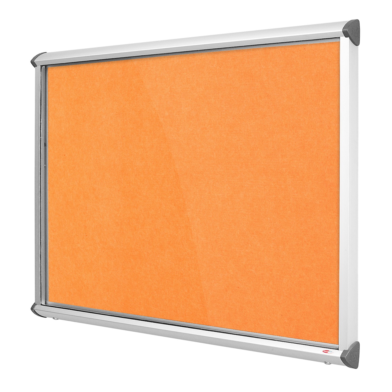Firewall® Interior Showcase Fire-Resistant Noticeboard with Satin Aluminium Frame