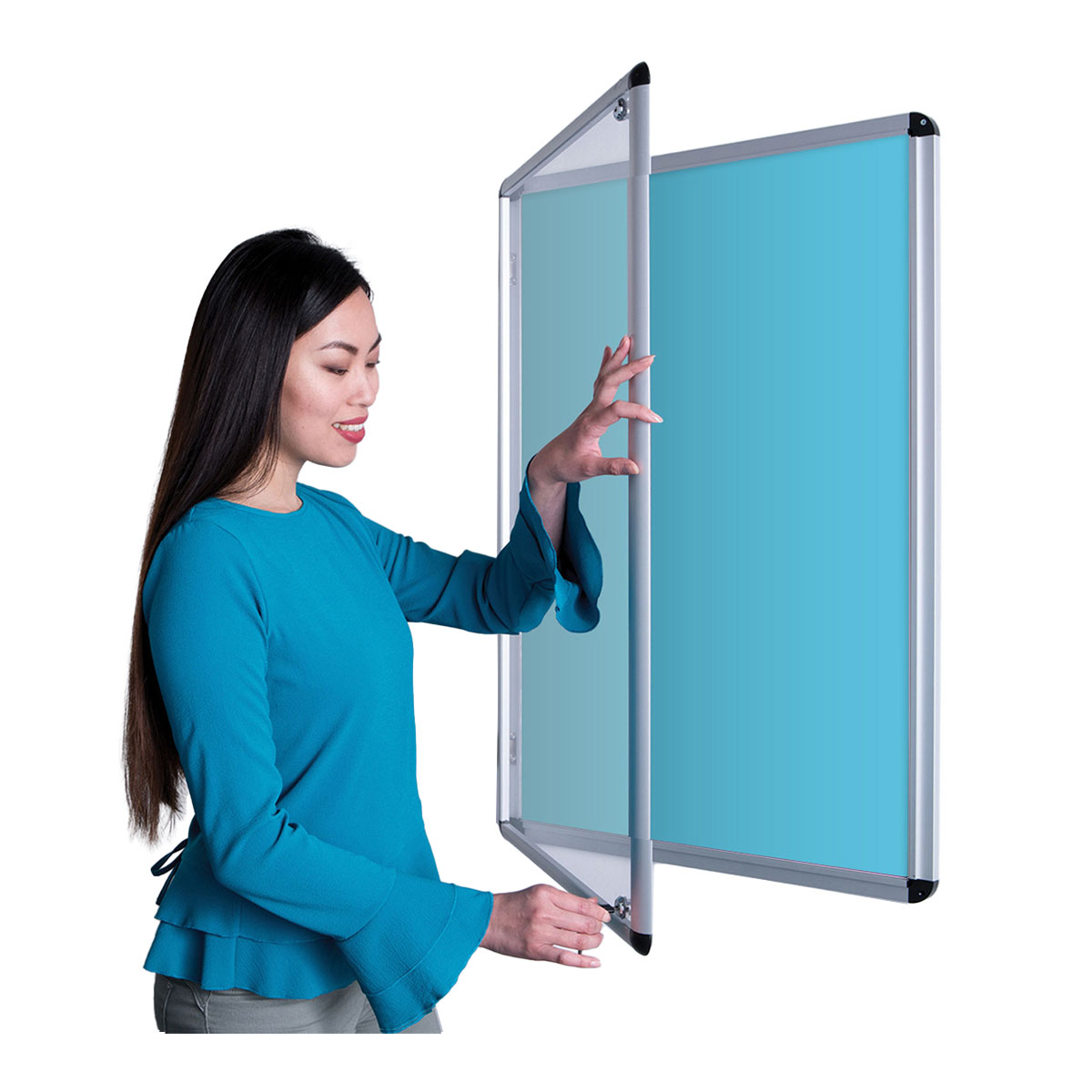 Vibrant Tamperproof Lockable noticeboard