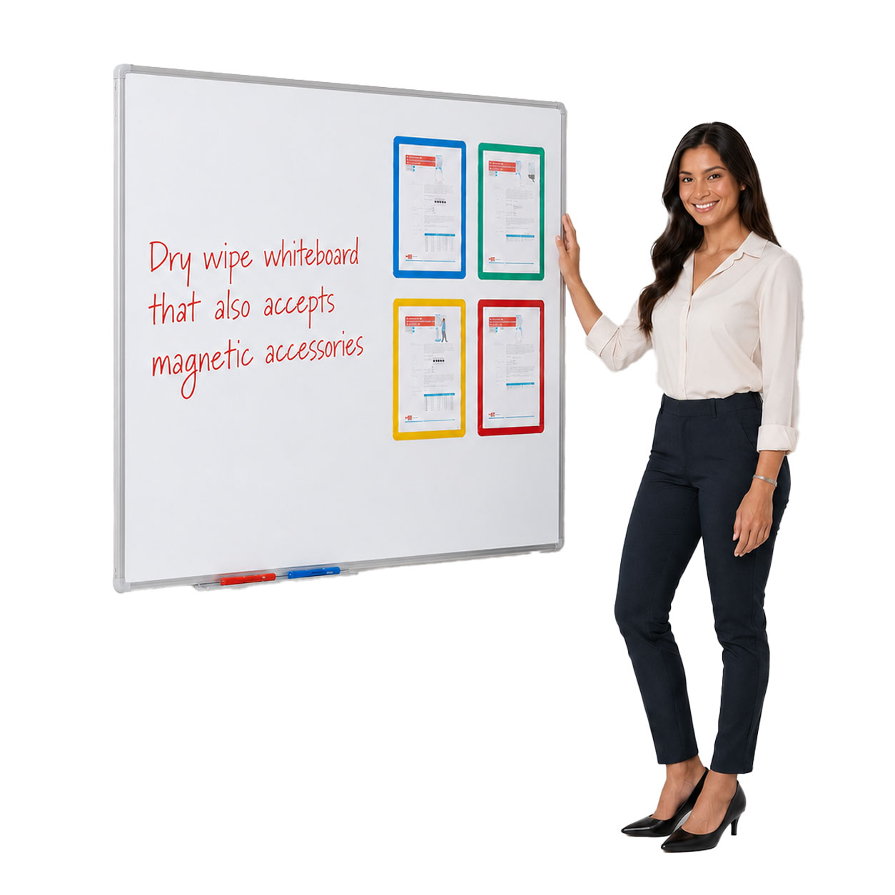 Drywipe Steel Magnetic Whiteboard