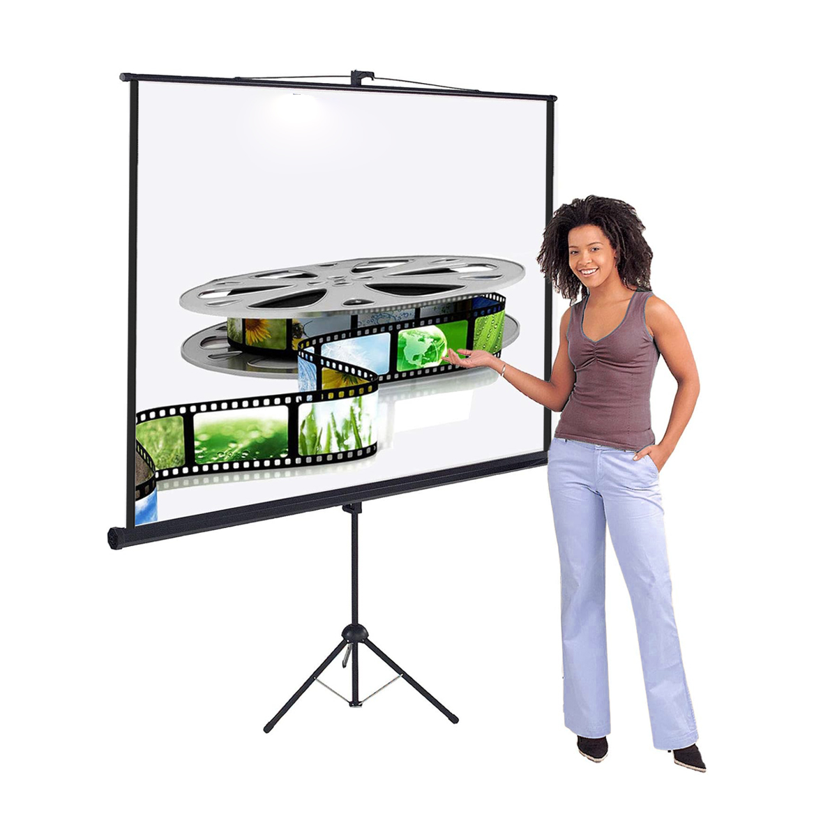 Leader Tripod Projection Screen