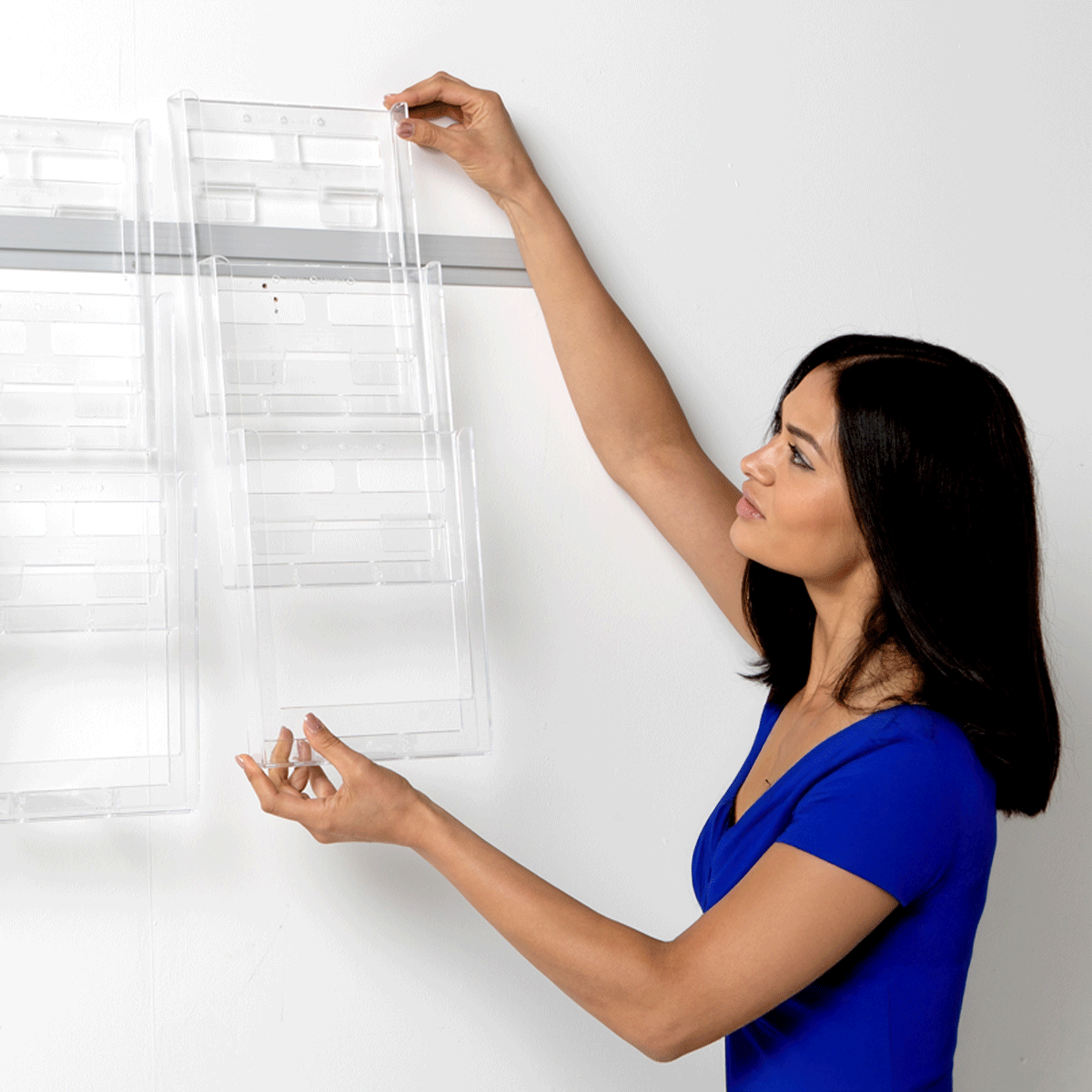 Expanda-Stand™ Leaflet Display - Coloured PVC Pockets Expanda-Stand™ Leaflet Display - Coloured PVC Pockets