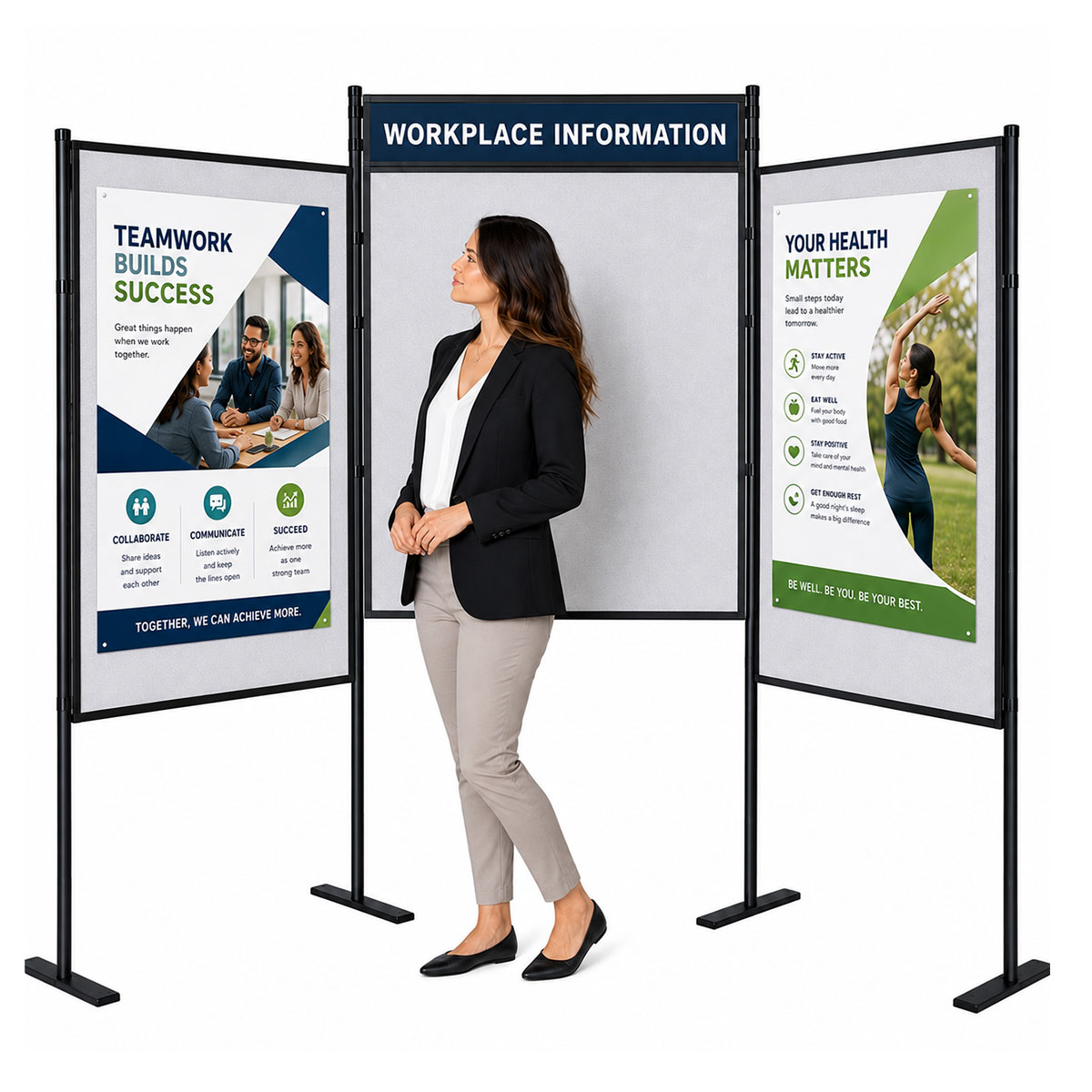 Big Board 3 Panel Exhibition Display Kit