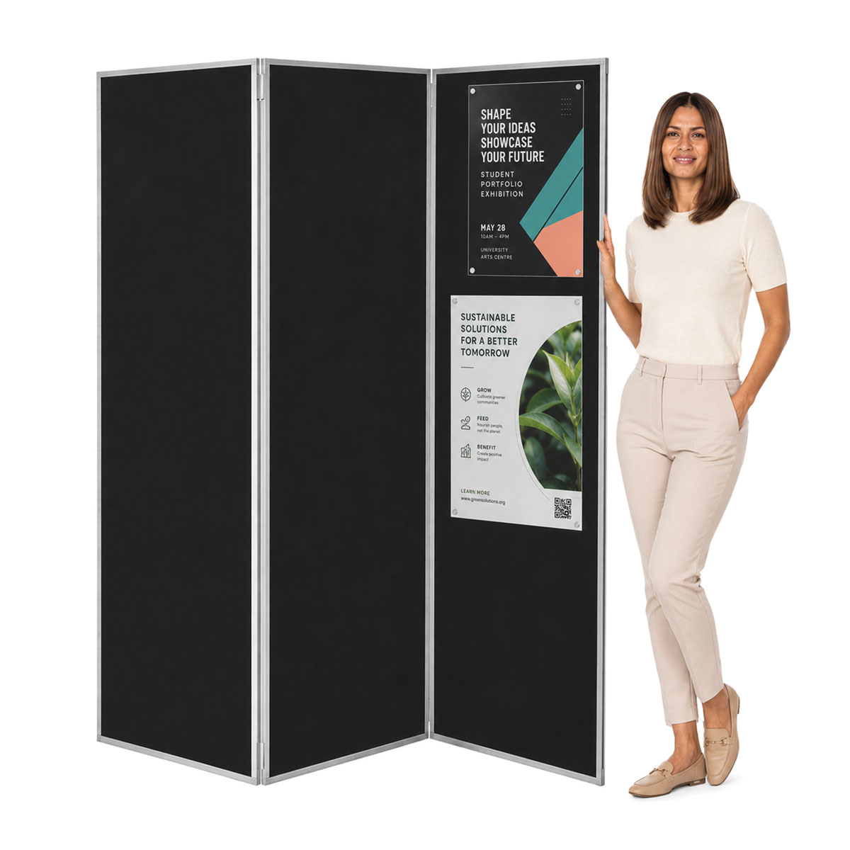 Concertina Folding Exhibition Display / Room Divider