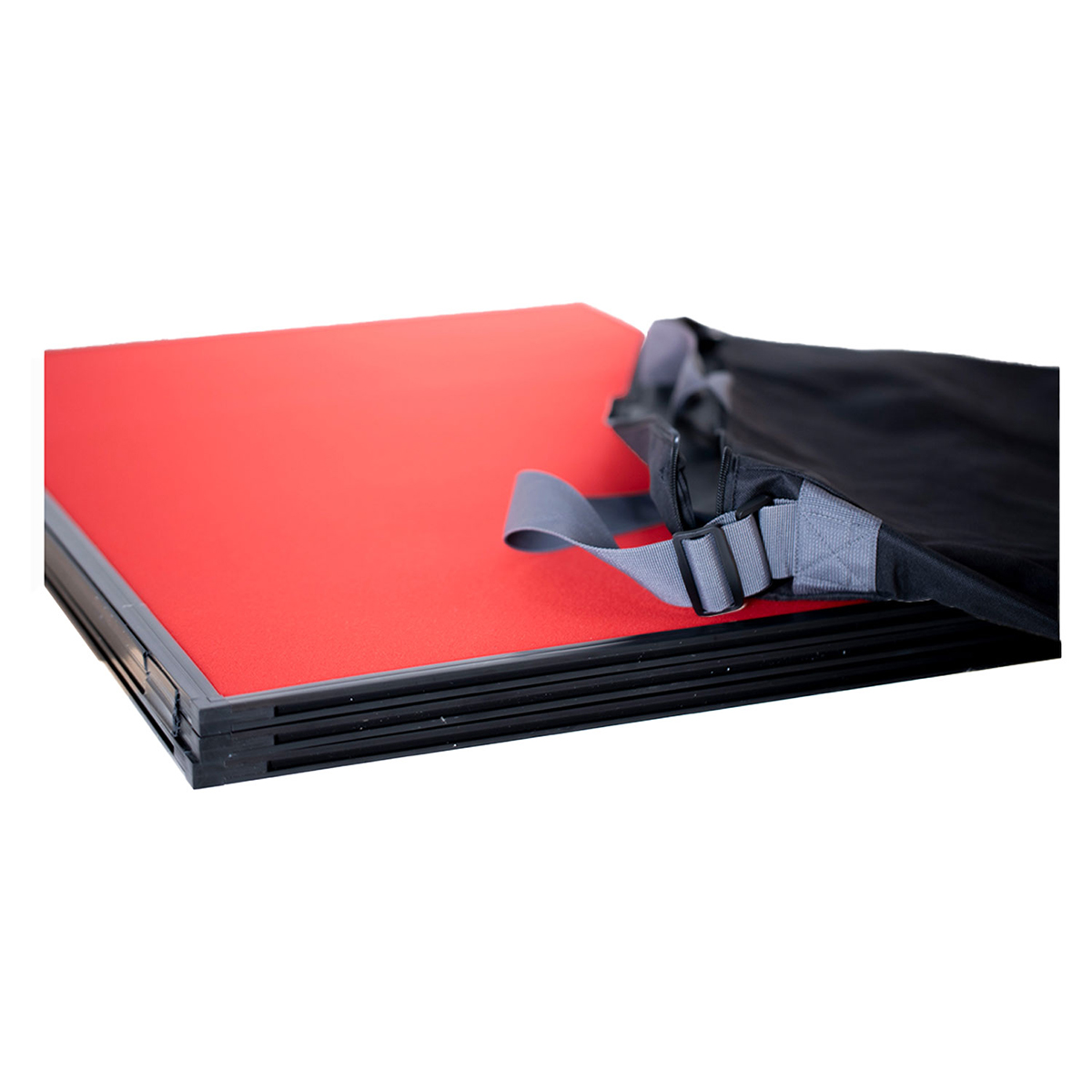 Portrait Tabletop Display Kit Cherry Red / Royal Blue