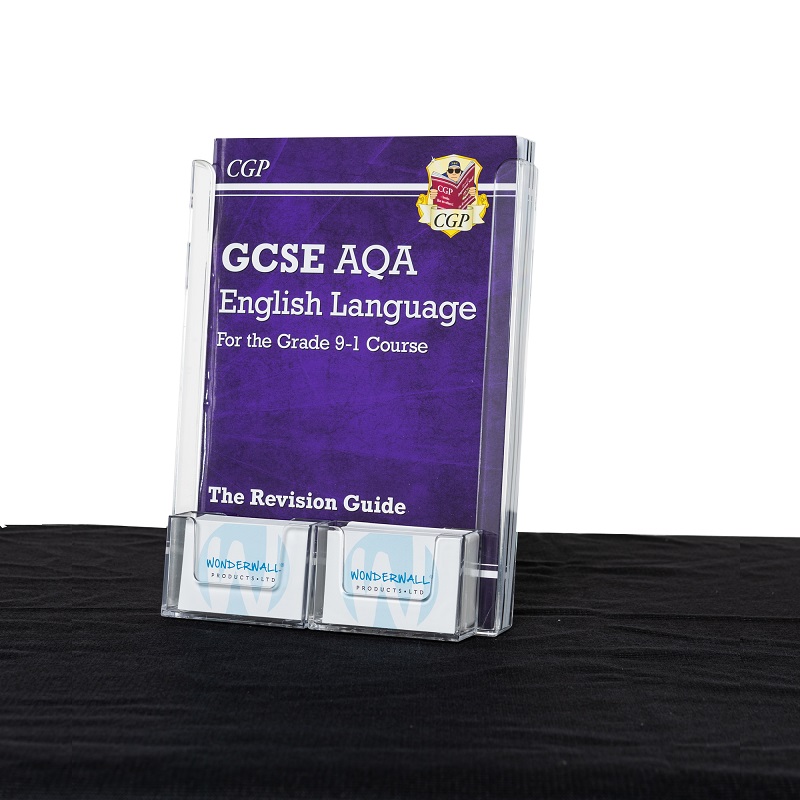Expanda-Stand™ Tabletop Leaflet Dispenser with Business Card Holders Expanda-Stand™ Tabletop Leaflet Dispenser with Business Card Holders