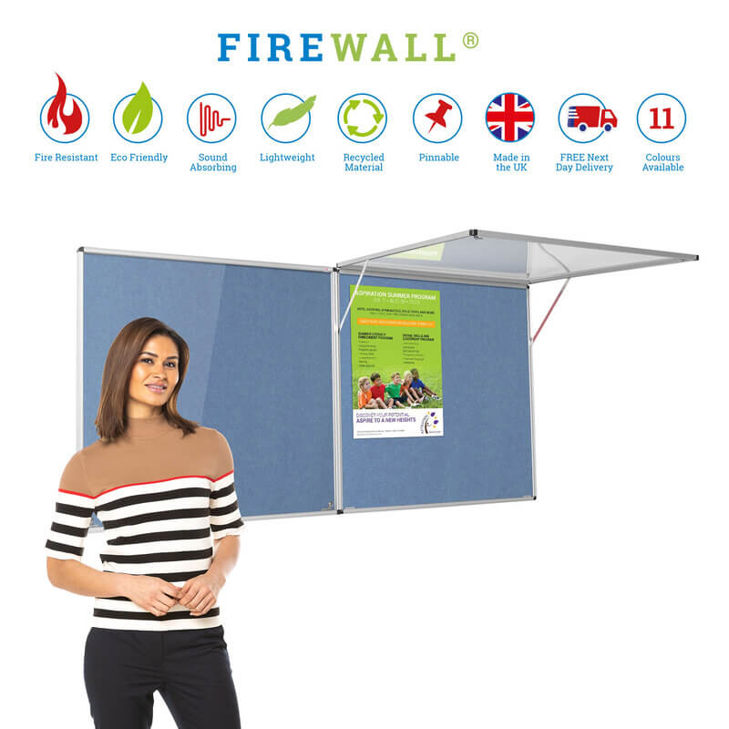 Firewall® Corridor Tamperproof Noticeboard Firewall® Corridor Tamperproof Noticeboard