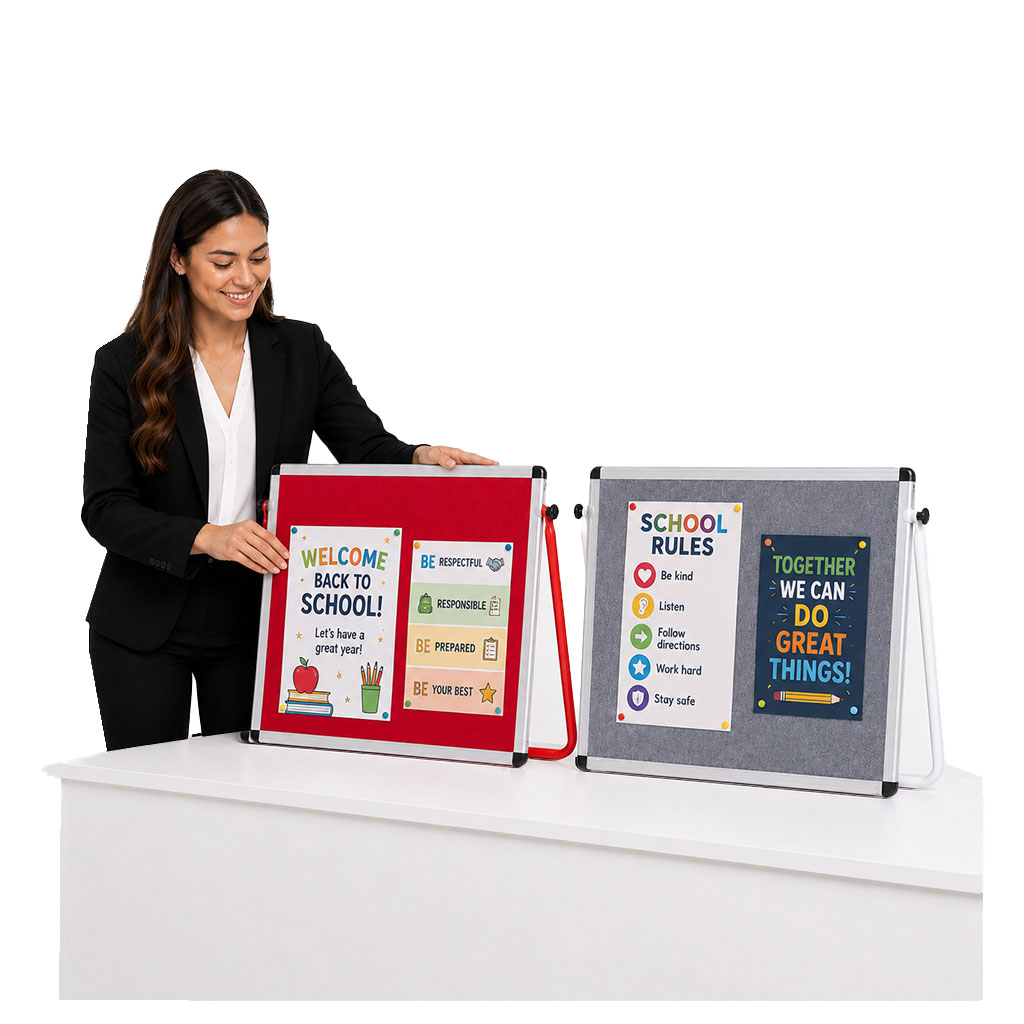 Tabletop Exhibition Display Pin Board  500 X 600mm