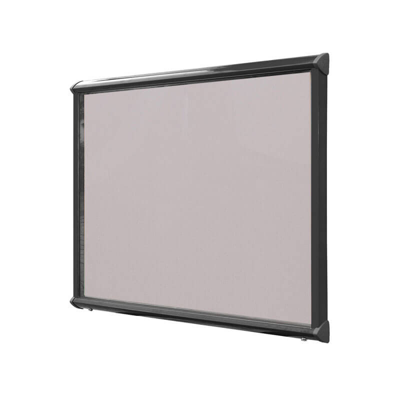 Exterior Lockable Noticeboard with Coloured Frame