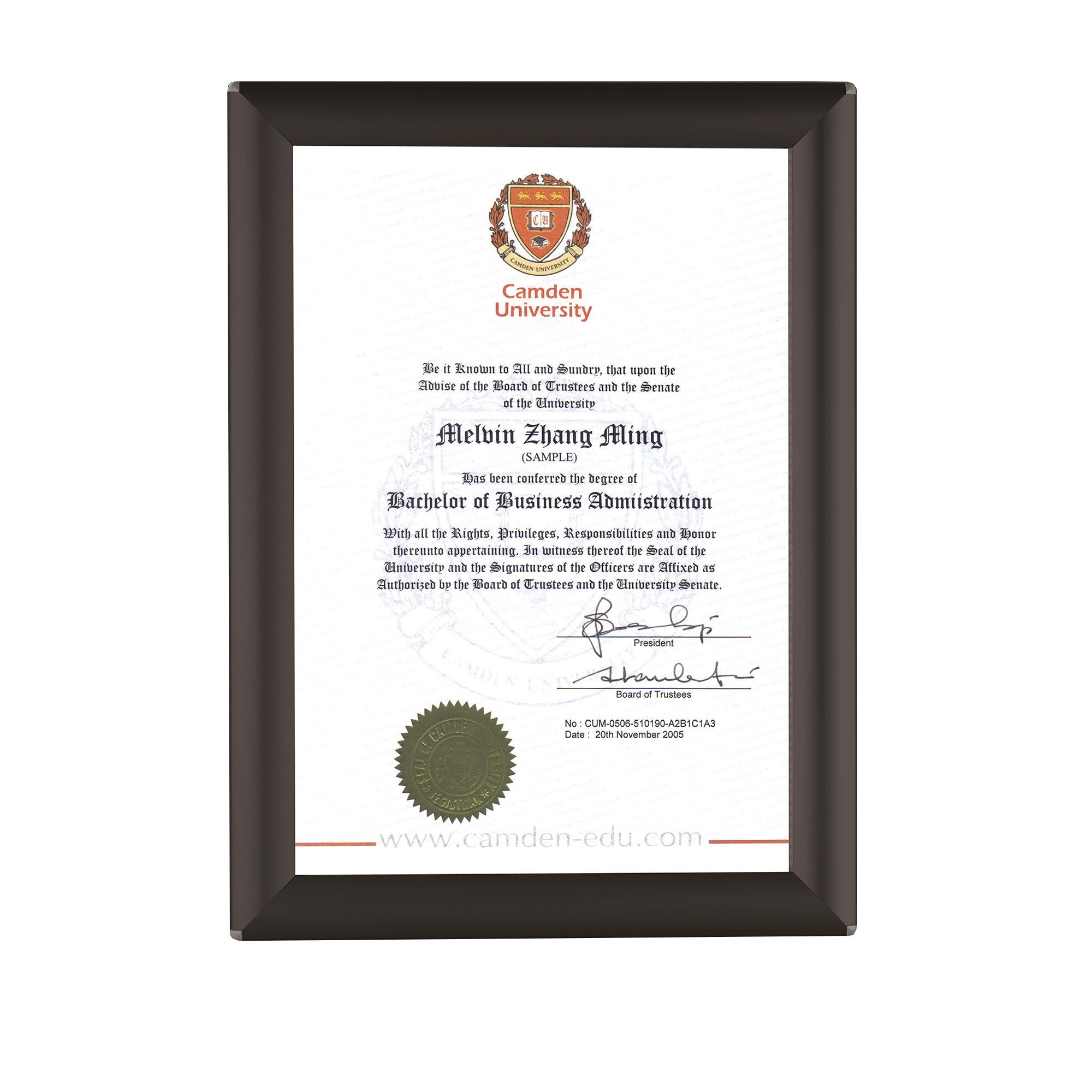 Showpoint Certificate Frame Showpoint Certificate Frame