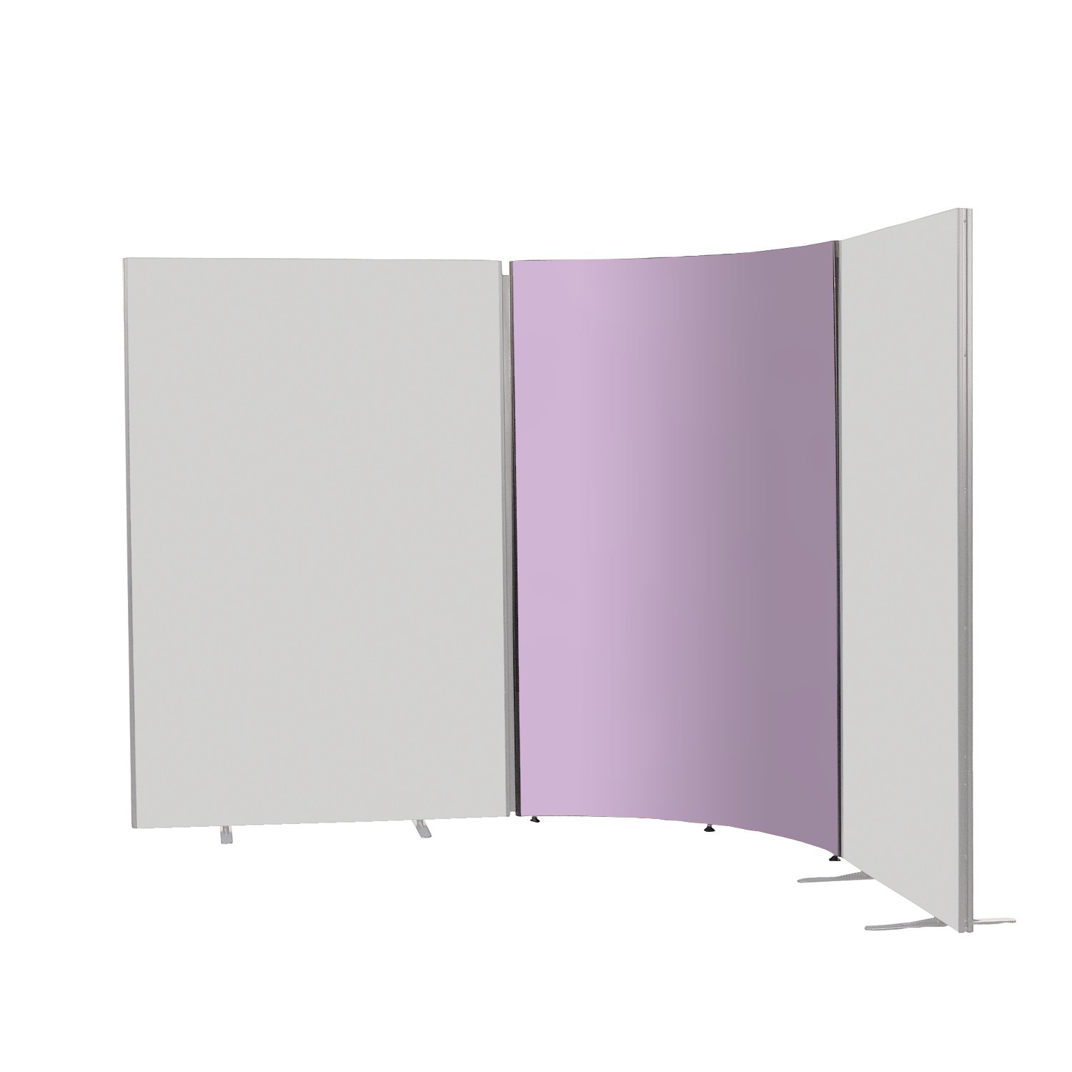 Corner Divider / Partition Screens - Loop Nylon  Cloth