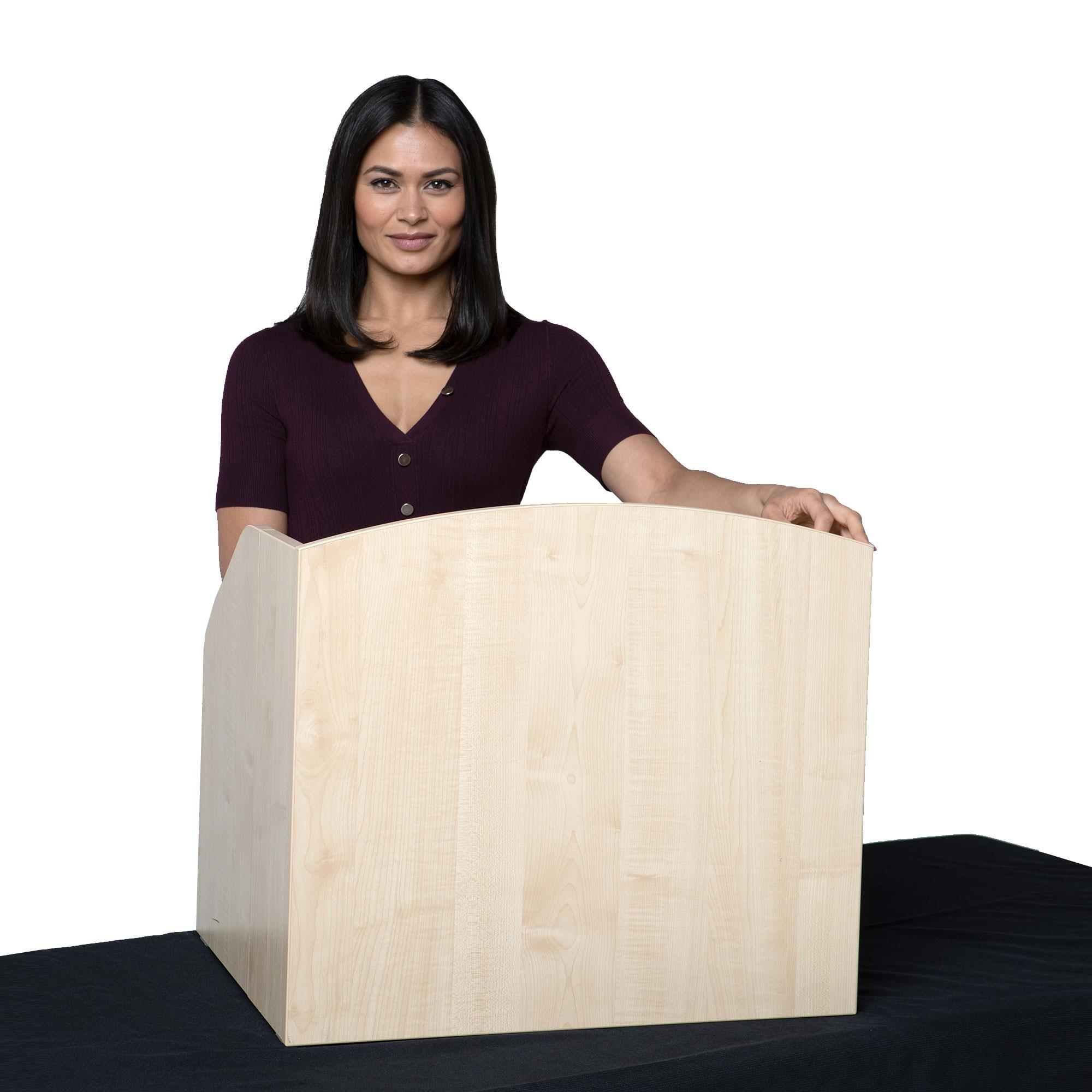 Maple Fold Away  Tabletop Lectern Maple Fold Away  Tabletop Lectern