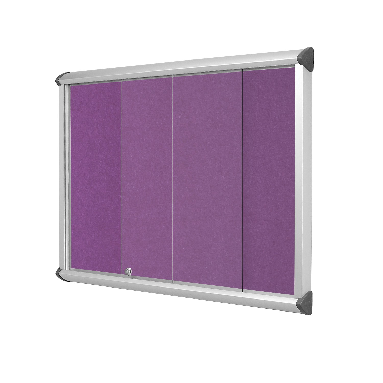 Firewall® Lockable Showcase with Glass Sliding Doors