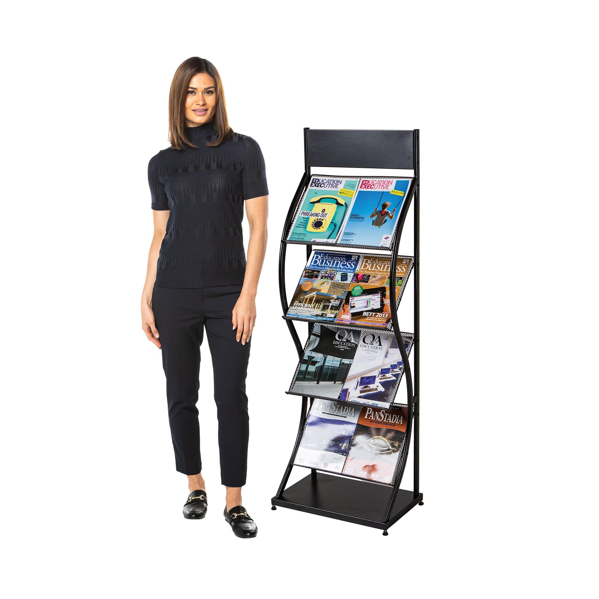 Large Curve Leaflet Dispenser