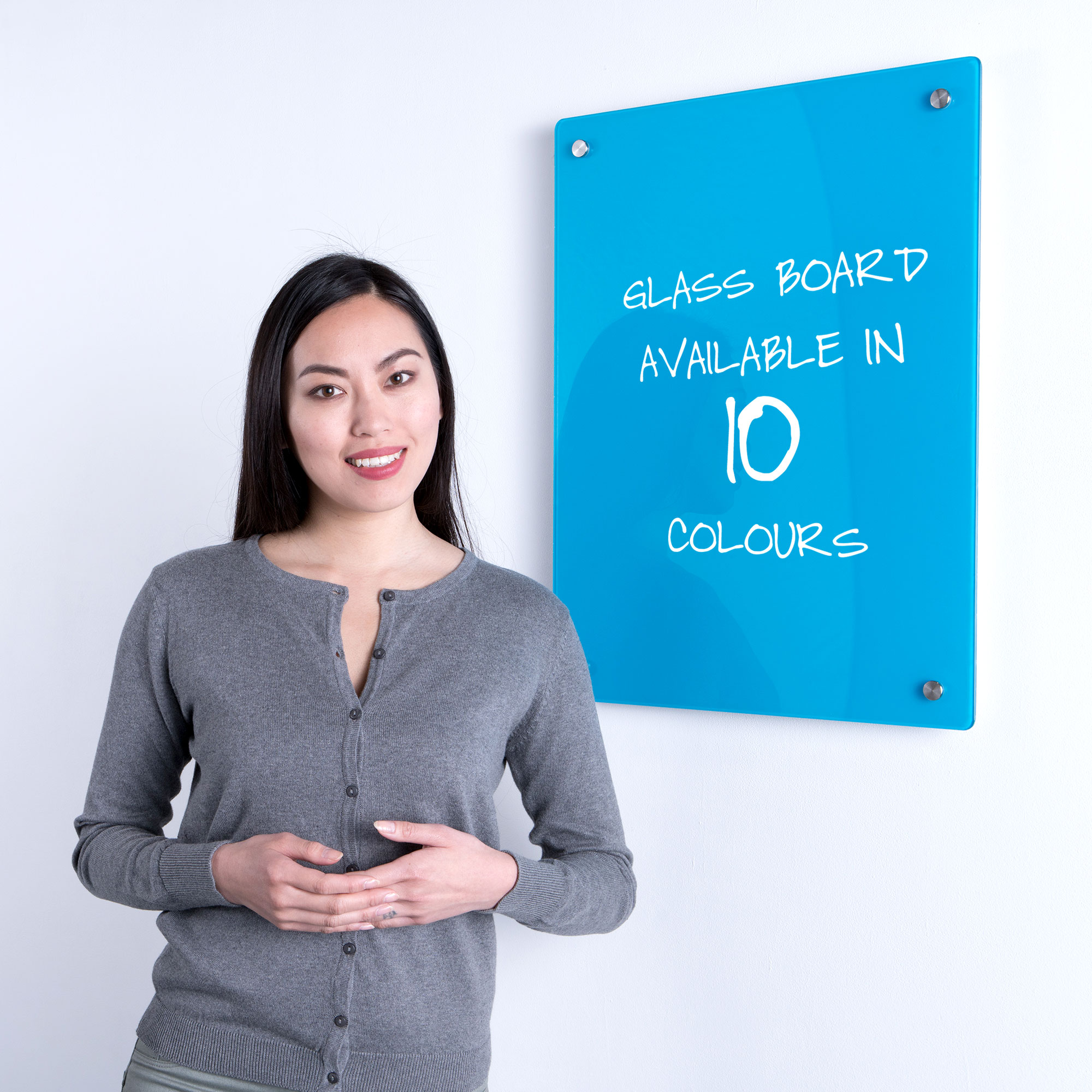 Coloured Glass Magnetic Whiteboard Coloured Glass Magnetic Whiteboard