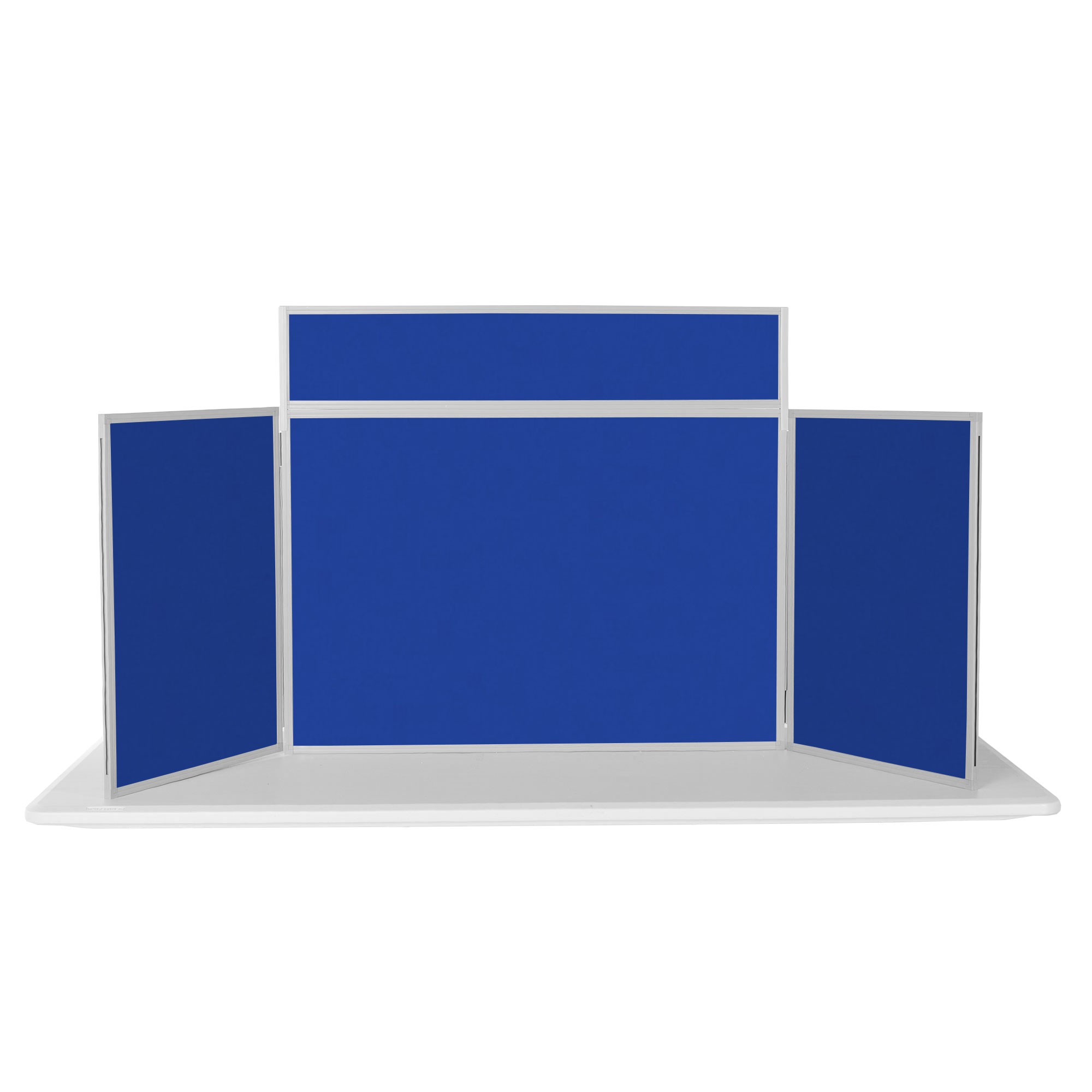 Landscape Tabletop Display System Plastic Grey Frame