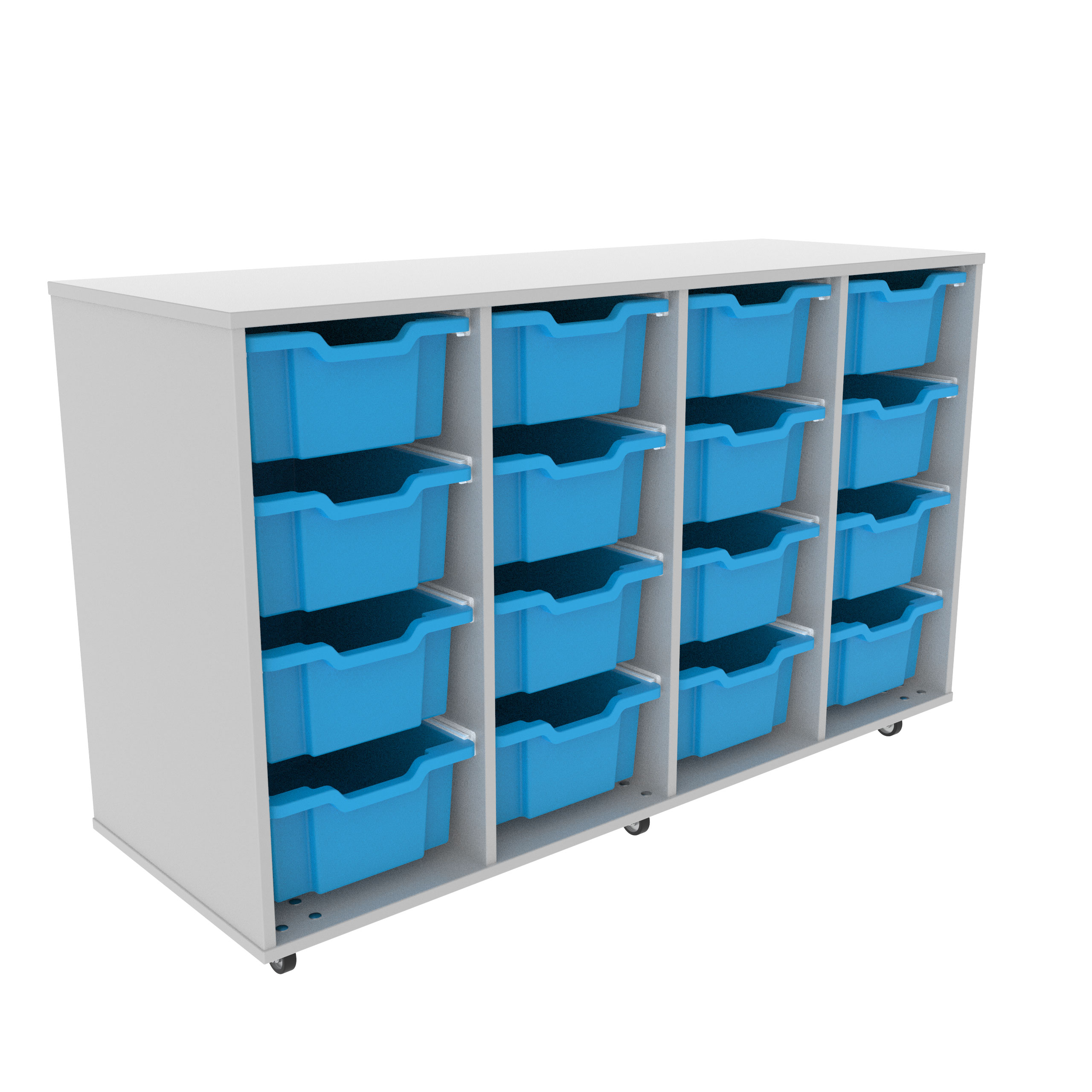 School Tray Storage -16 Deep Trays