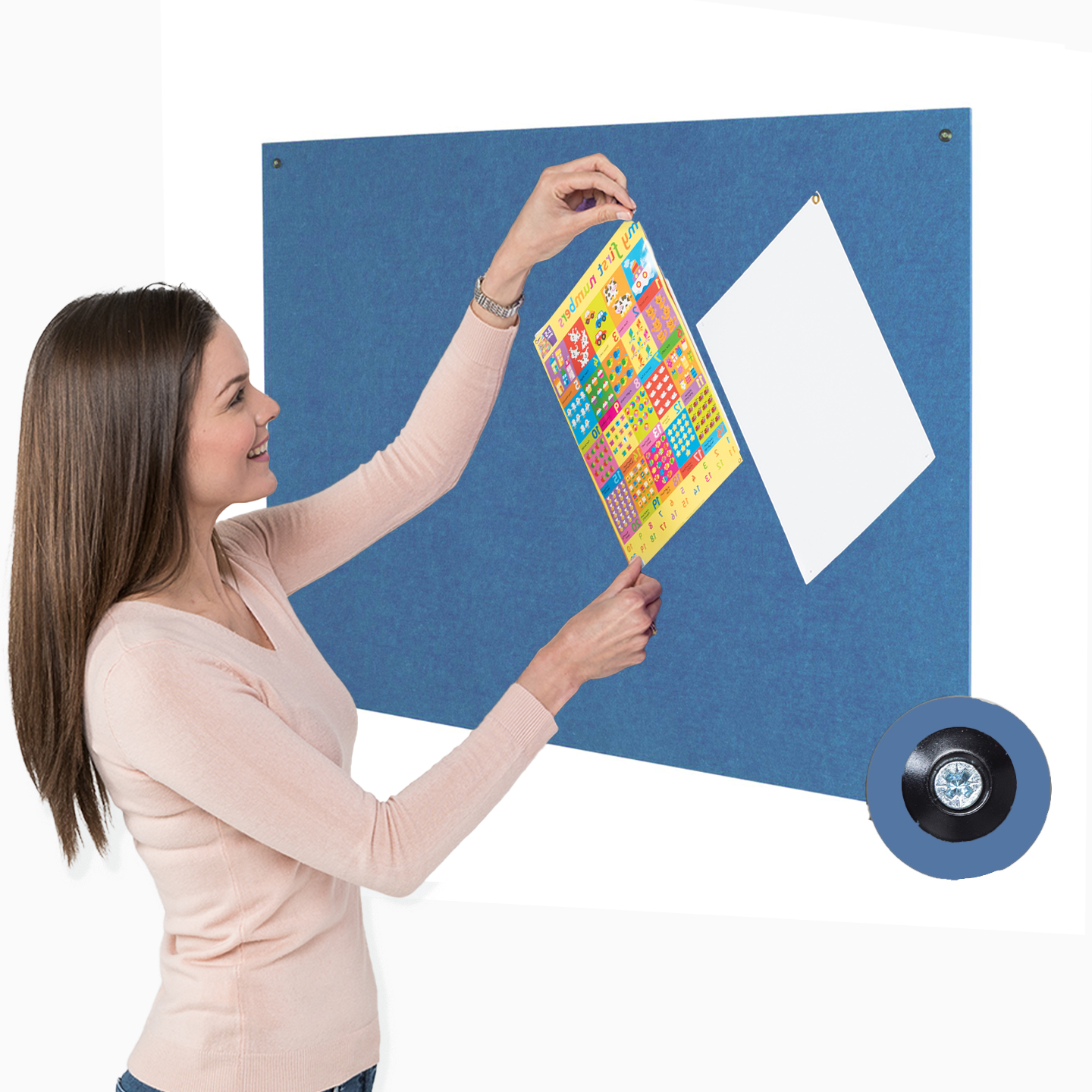 Firewall® Frameless Noticeboard