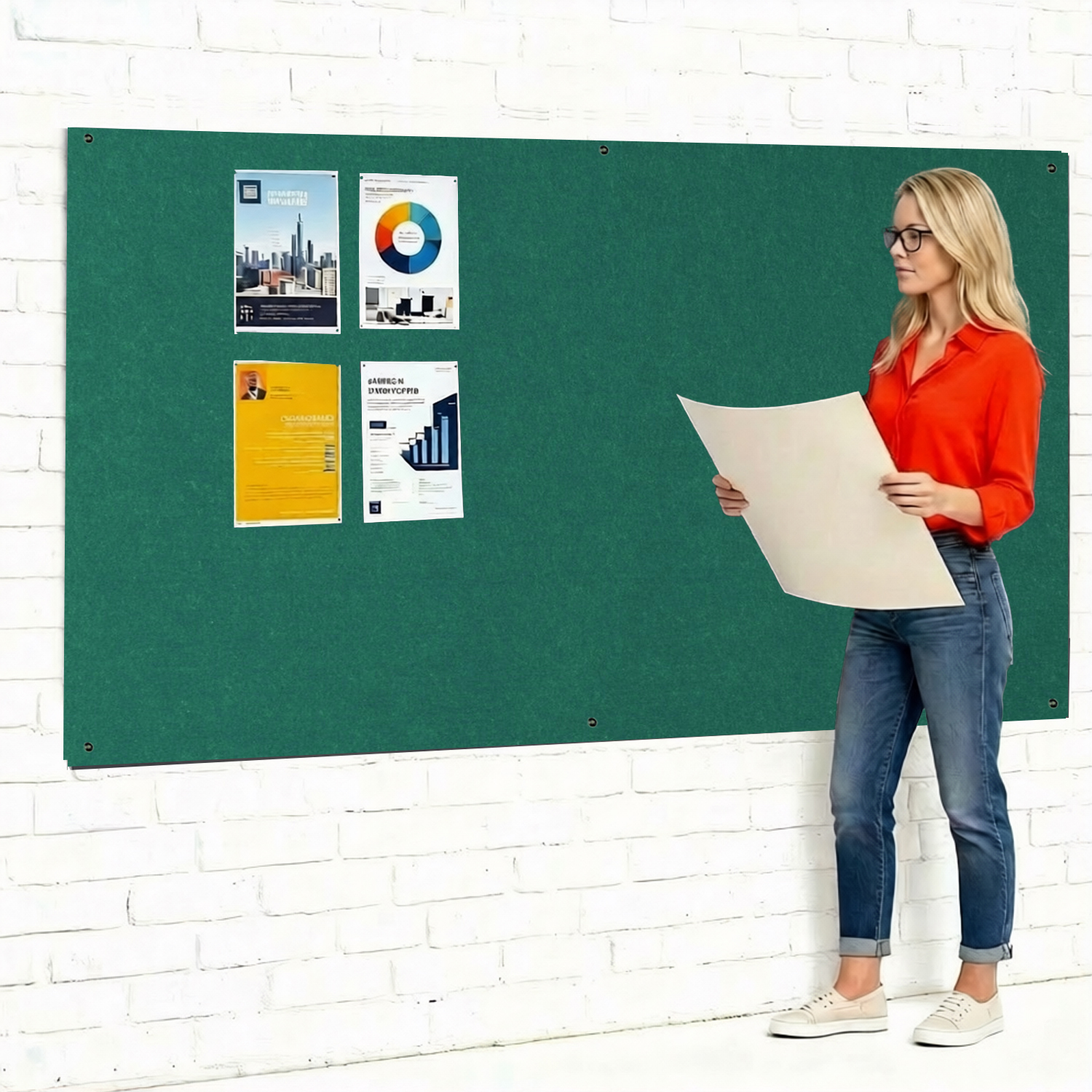 Firewall® Frameless Noticeboard