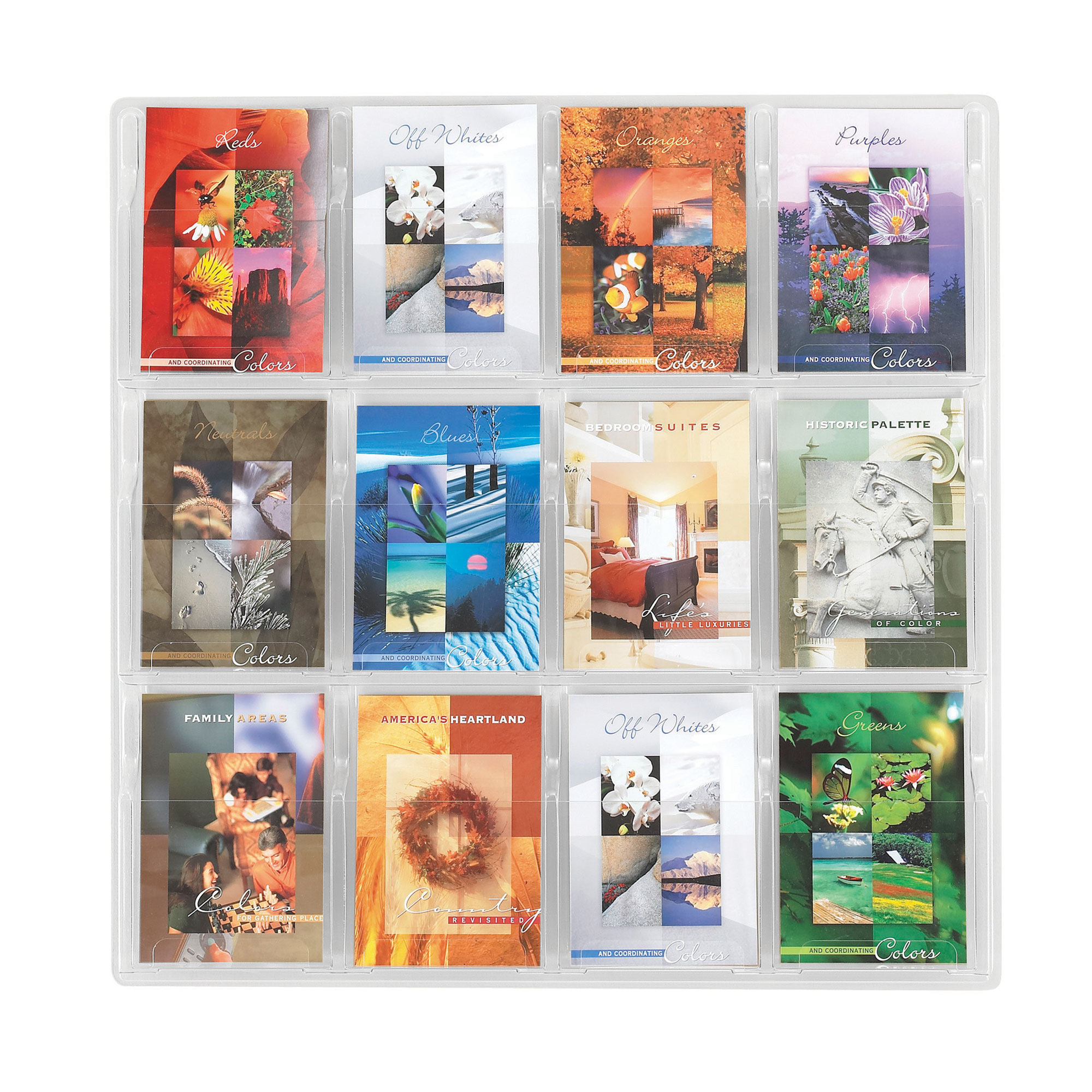 Crystal Clear Wall Mounted Leaflet Dispensers