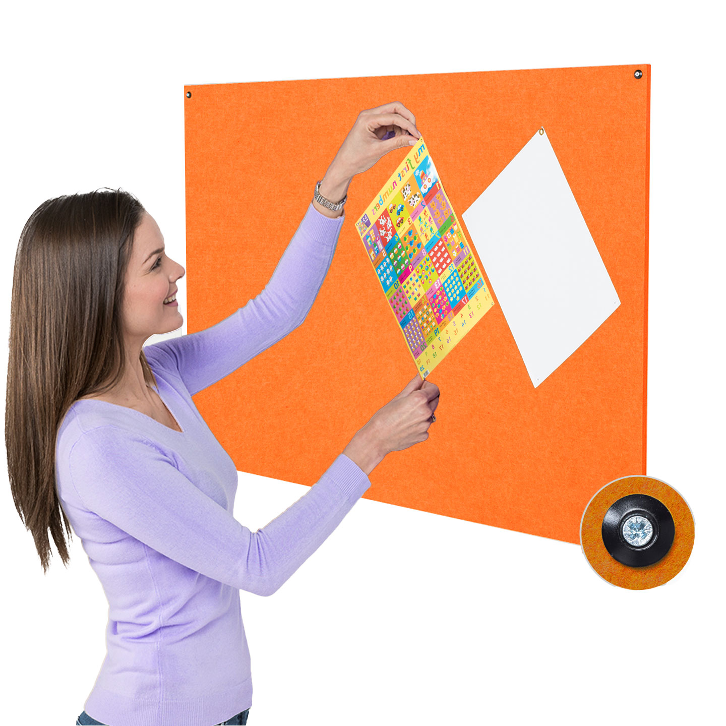 Firewall® Frameless Noticeboard