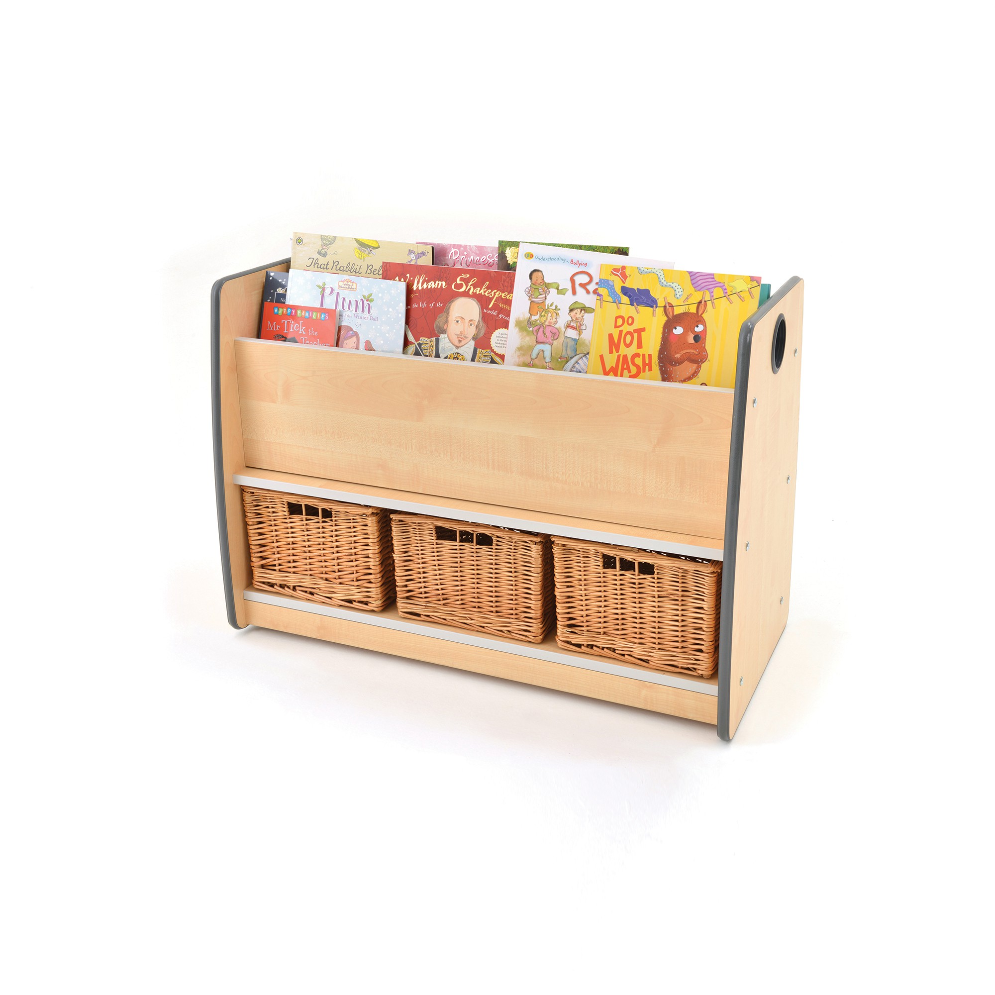 Floor Book Unit With Basket 