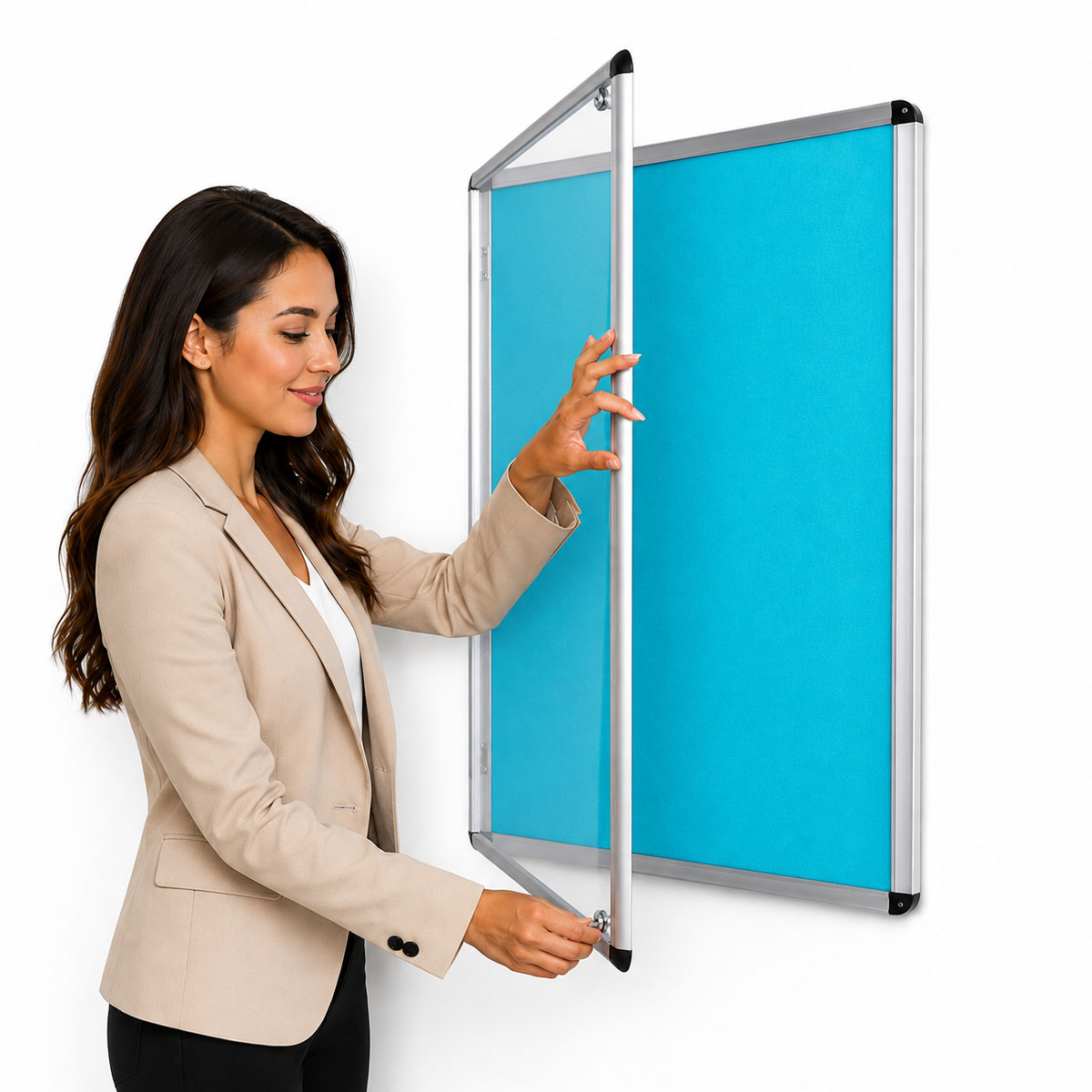 Vibrant Tamperproof Lockable noticeboard