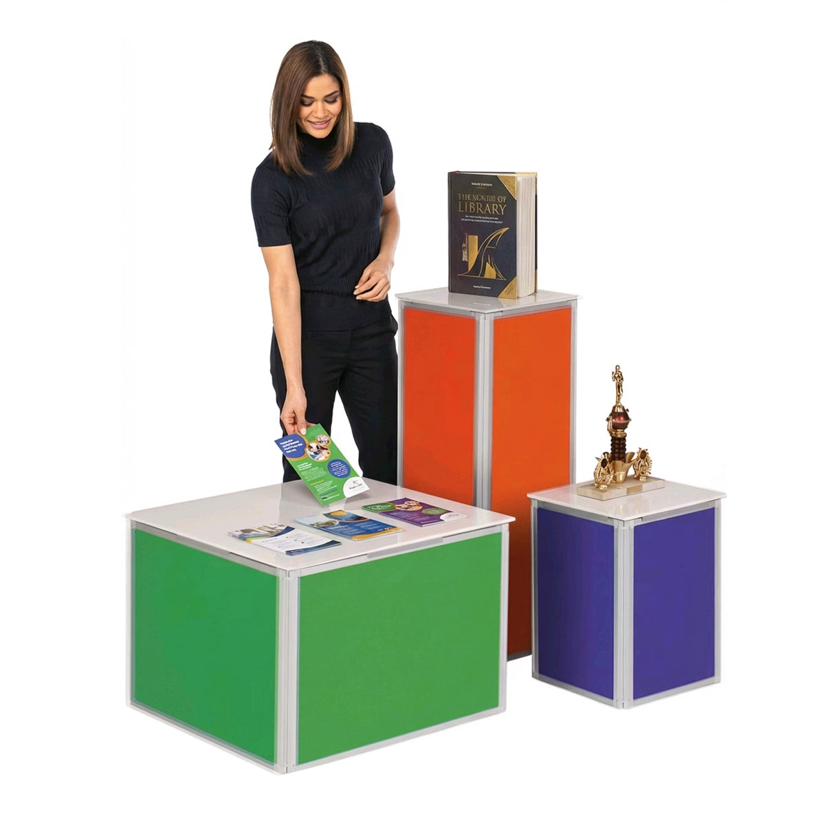 Library Plinth Folding Plinth | Wonderwall Products Ltd