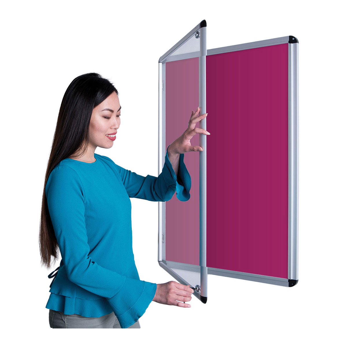 Vibrant Tamperproof Lockable noticeboard