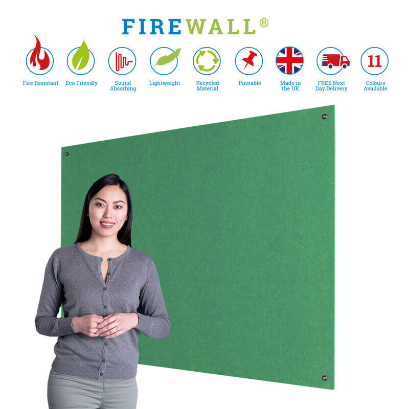 Firewall® Frameless Noticeboard