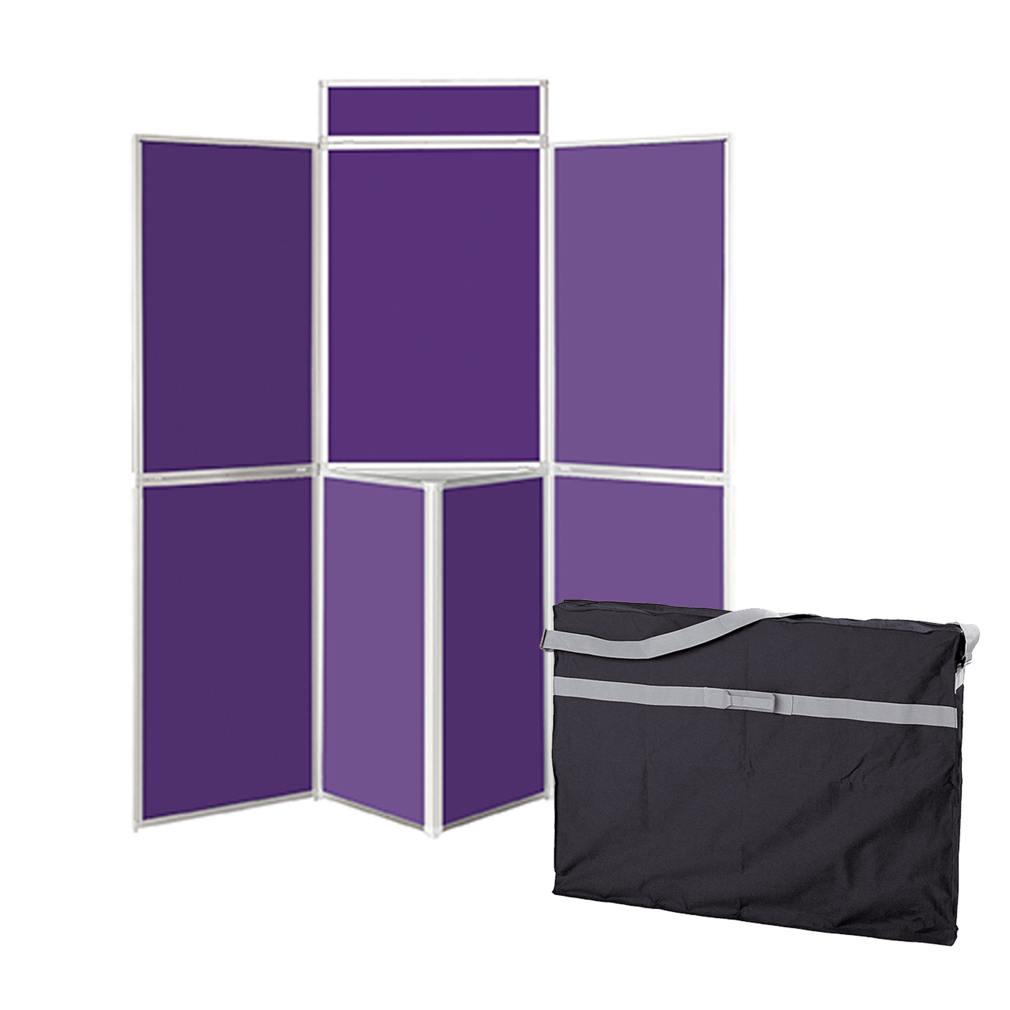 Jumbo Folding Exhibition Display Kit - Plastic Frame