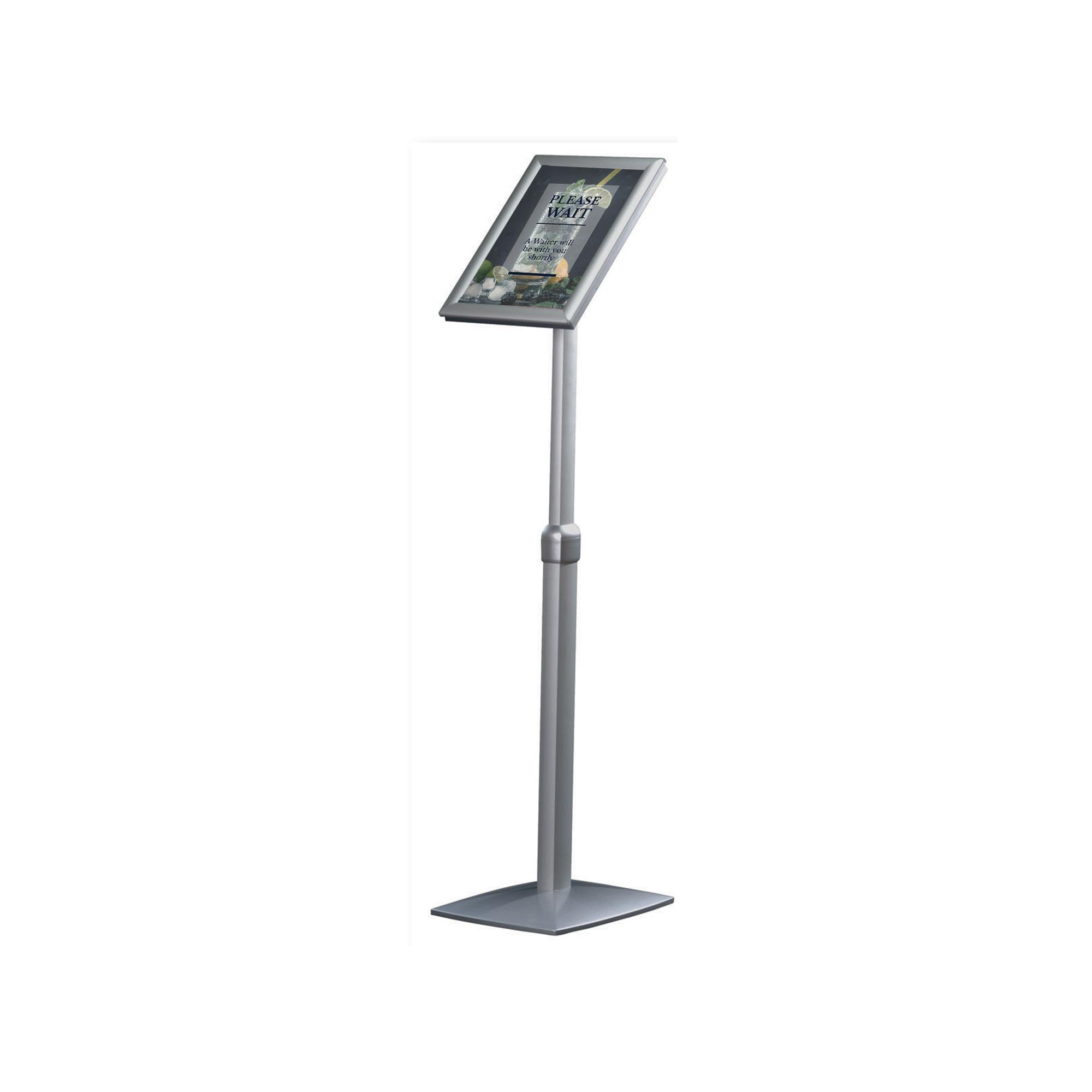 Height Adjustable Information Stands