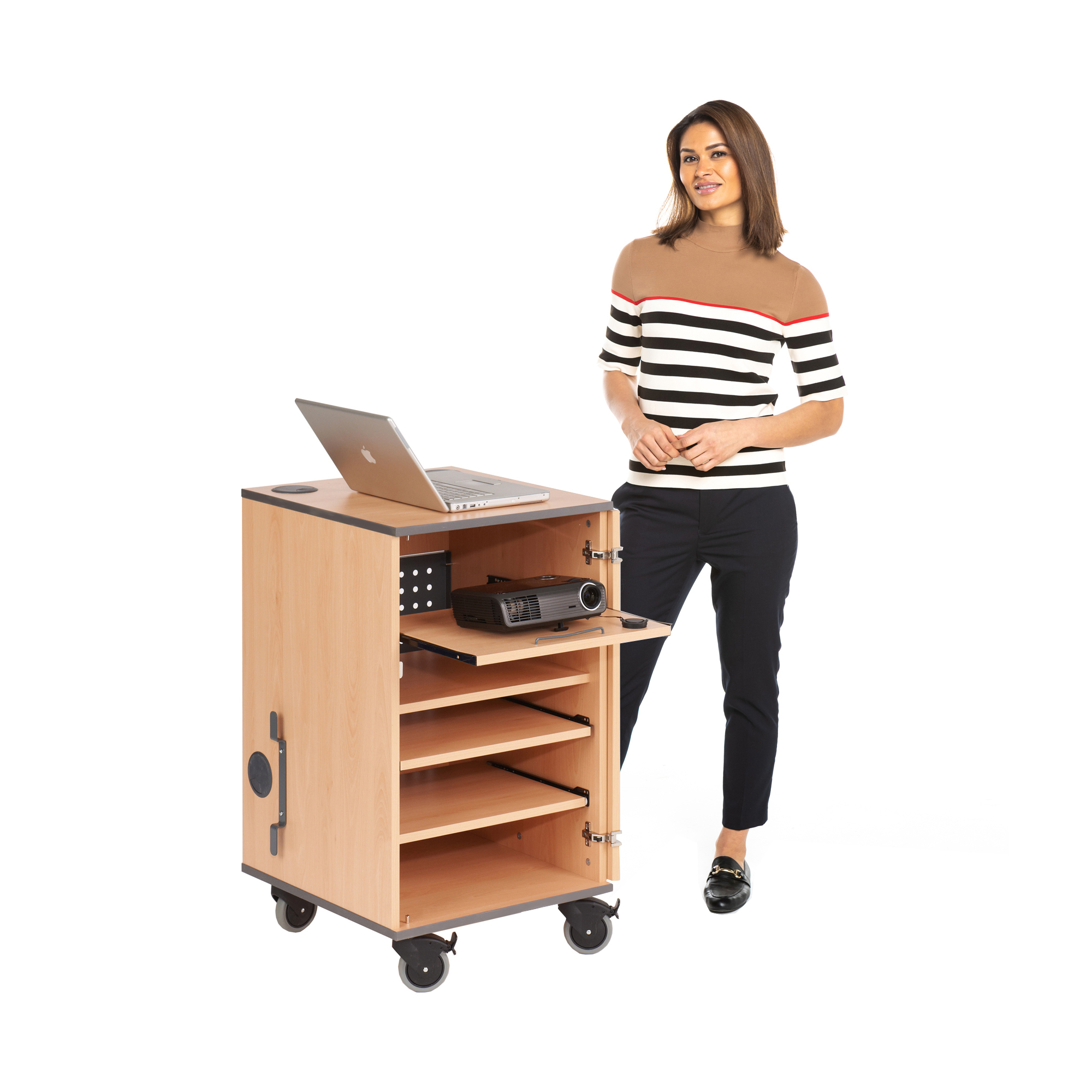 Deluxe Multi-Media Cabinet Deluxe Multi-Media Cabinet