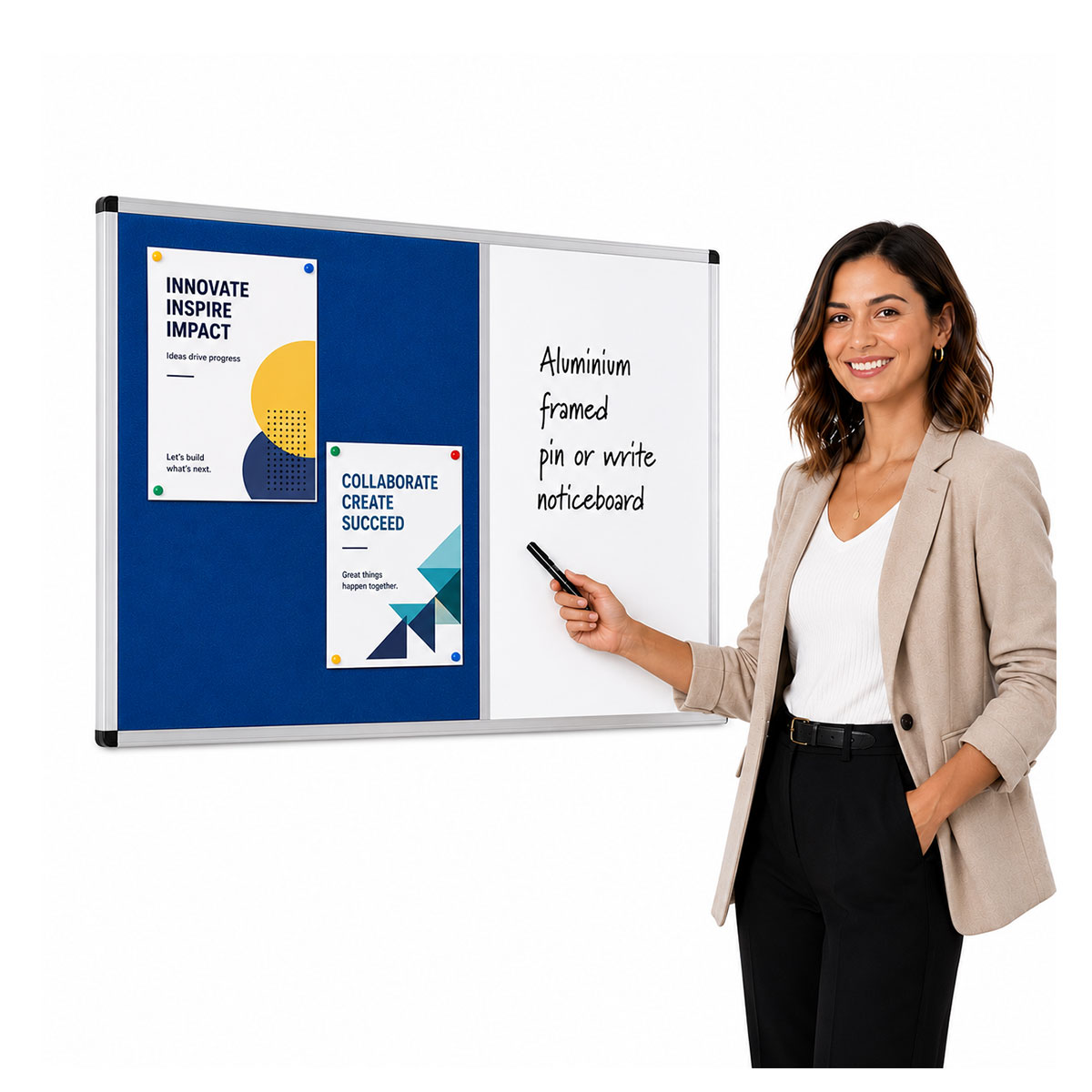 Aluminium Framed Dual Board