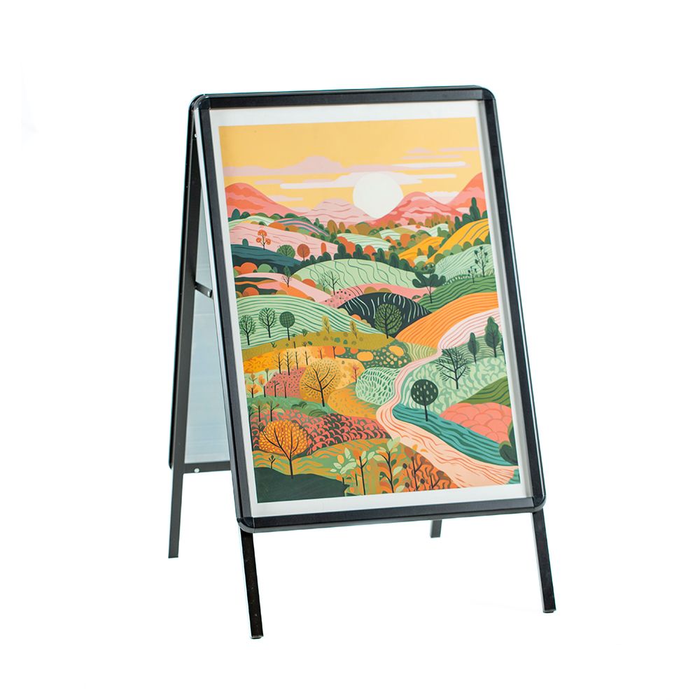 Showpoint Black Outdoor 'A' Frame | WP28-WP217