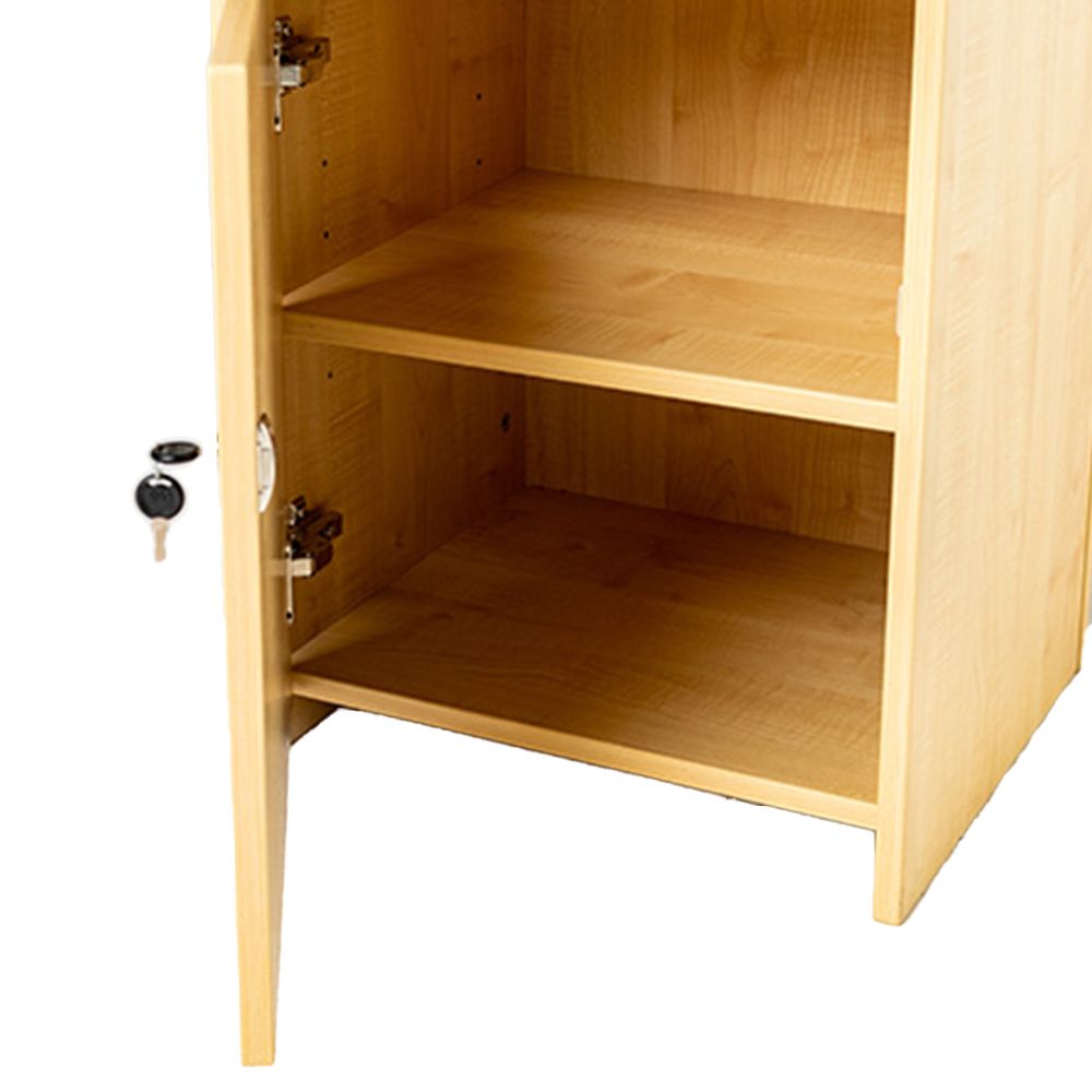 Secure Lectern With a Locking Compartment | Maple | WF09-WF119