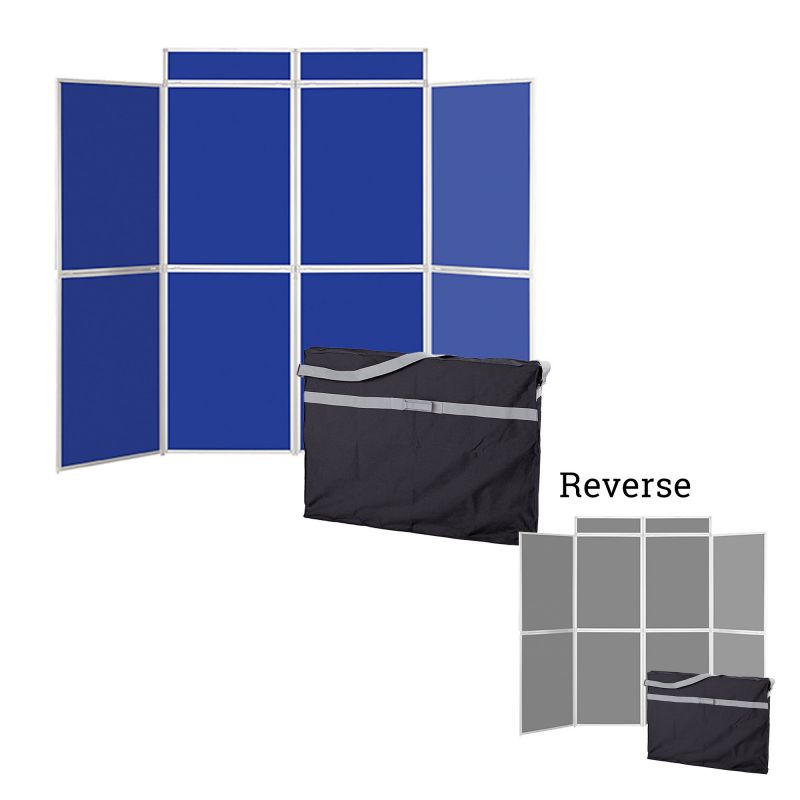 Extra Large Exhibition Display Kit - 8 Panel - Aluminium Frame ...