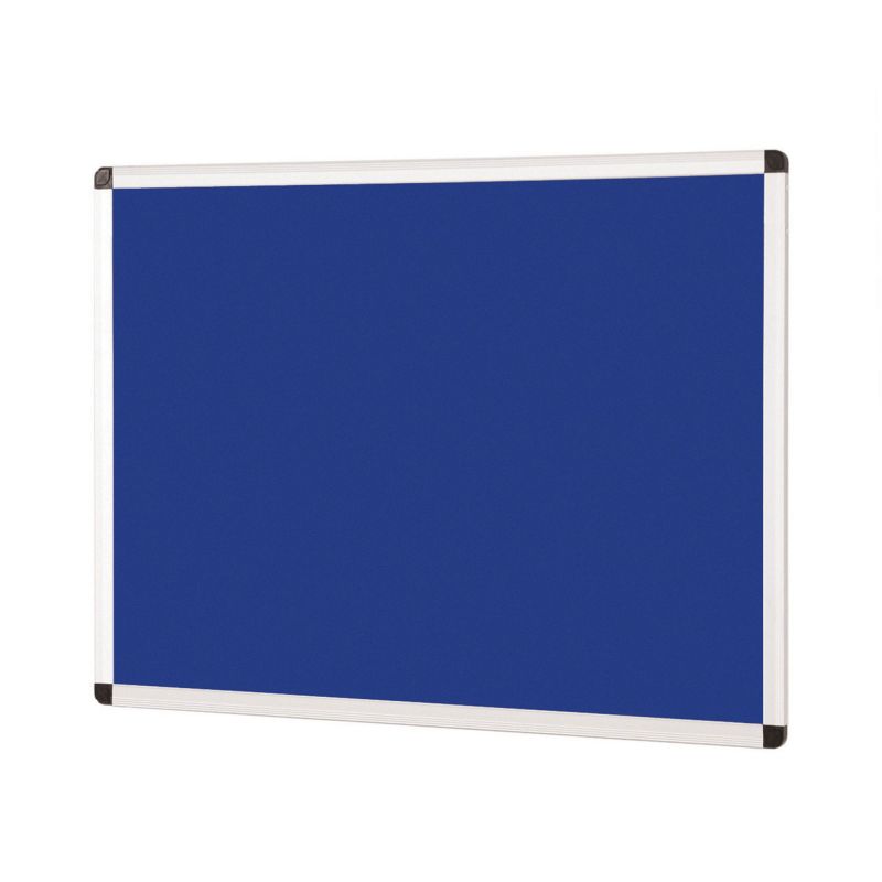 Aluminium Framed Standard Noticeboards | (H) 90 x (W) 60cm | Blue ...