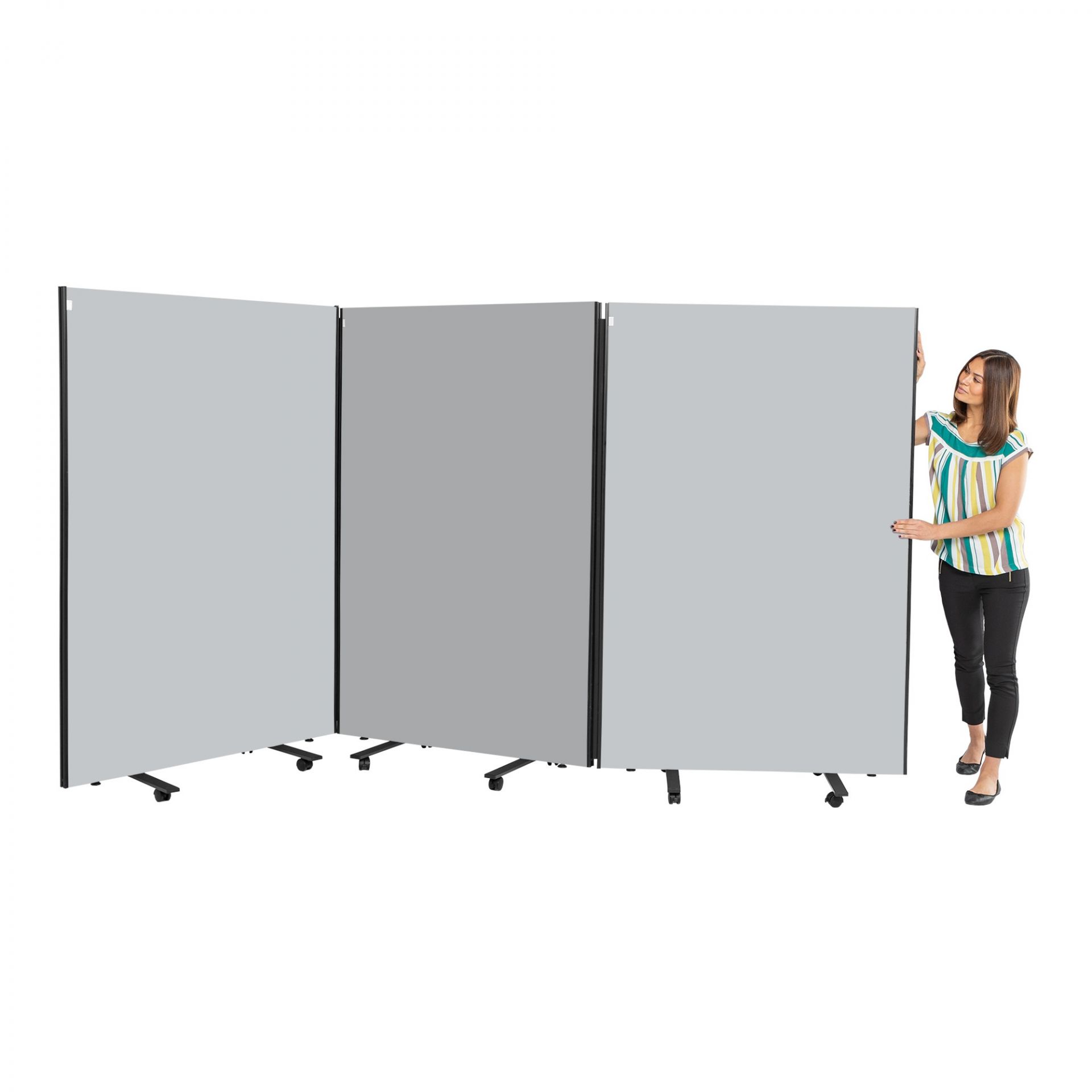 3 Panel Mobile Divider Set Loop Nylon Cloth Wonderwall Products Ltd